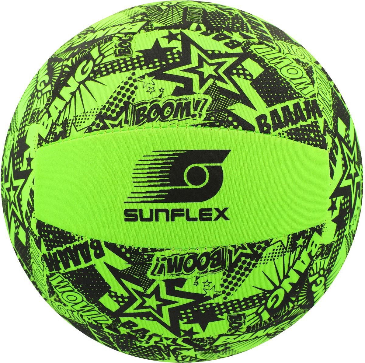 Sunflex Beachvolleyball Beachball Größe 5 Funky Boom, Funball Strandball Ball Volleyball