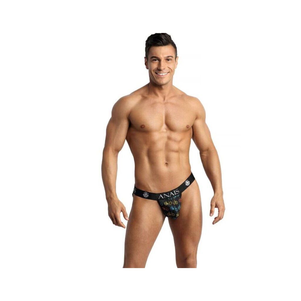 Tangaslip ANAIS Men Benito Rio Jockstrap mit bunten Fahrrädern S - XL