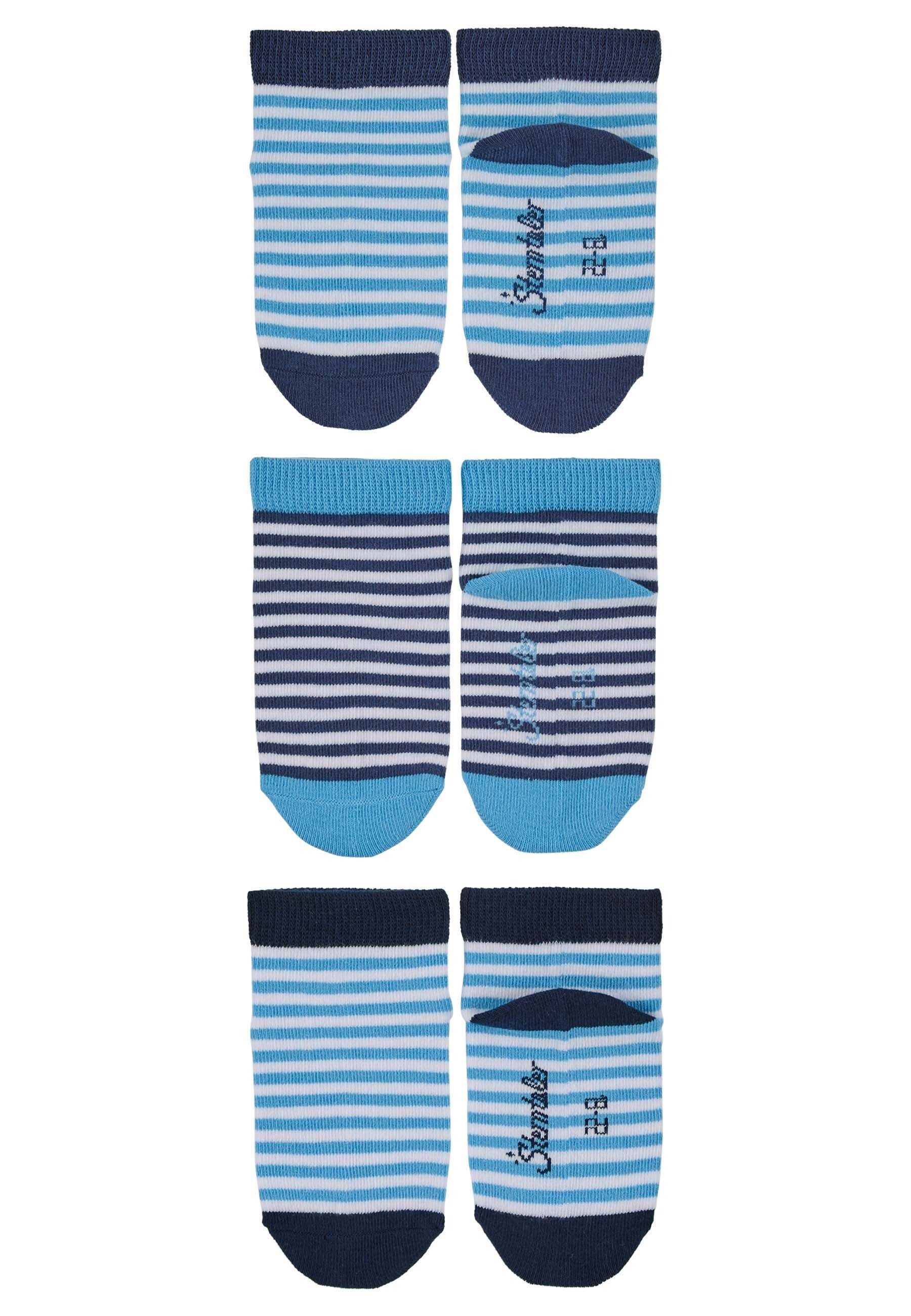 Krabbelsocken Baby Sterntaler Baby Socken 3er Pack Uni - Weiche Krabbelsocken Mit Bambusviskose 3er Pack Socken