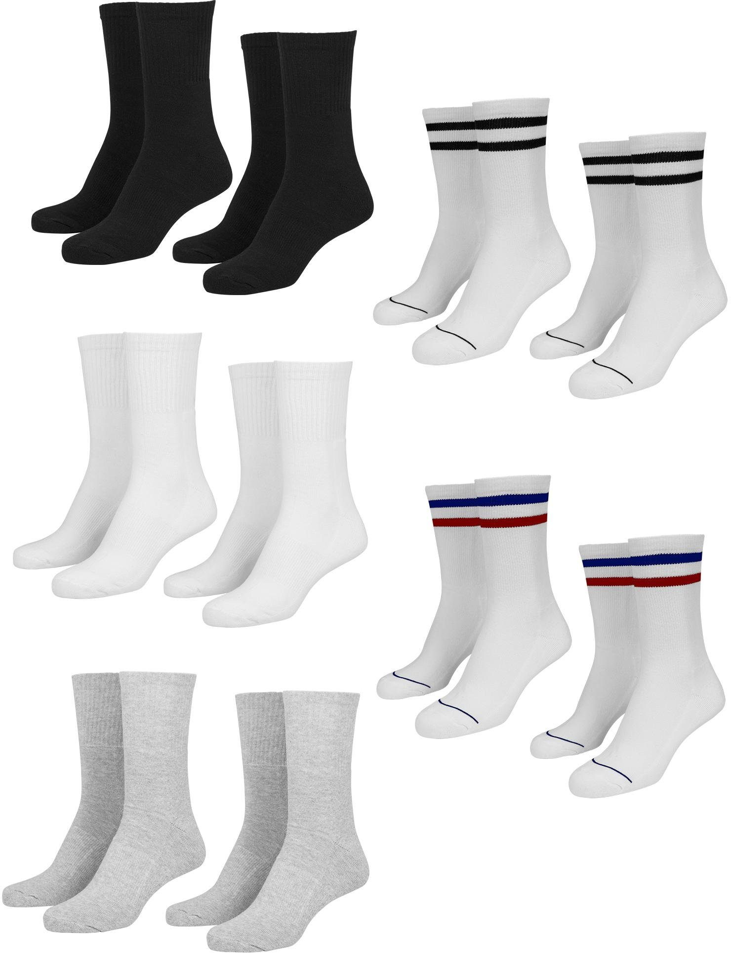 URBAN CLASSICS Basicsocken Sporty Socks 10-Pack