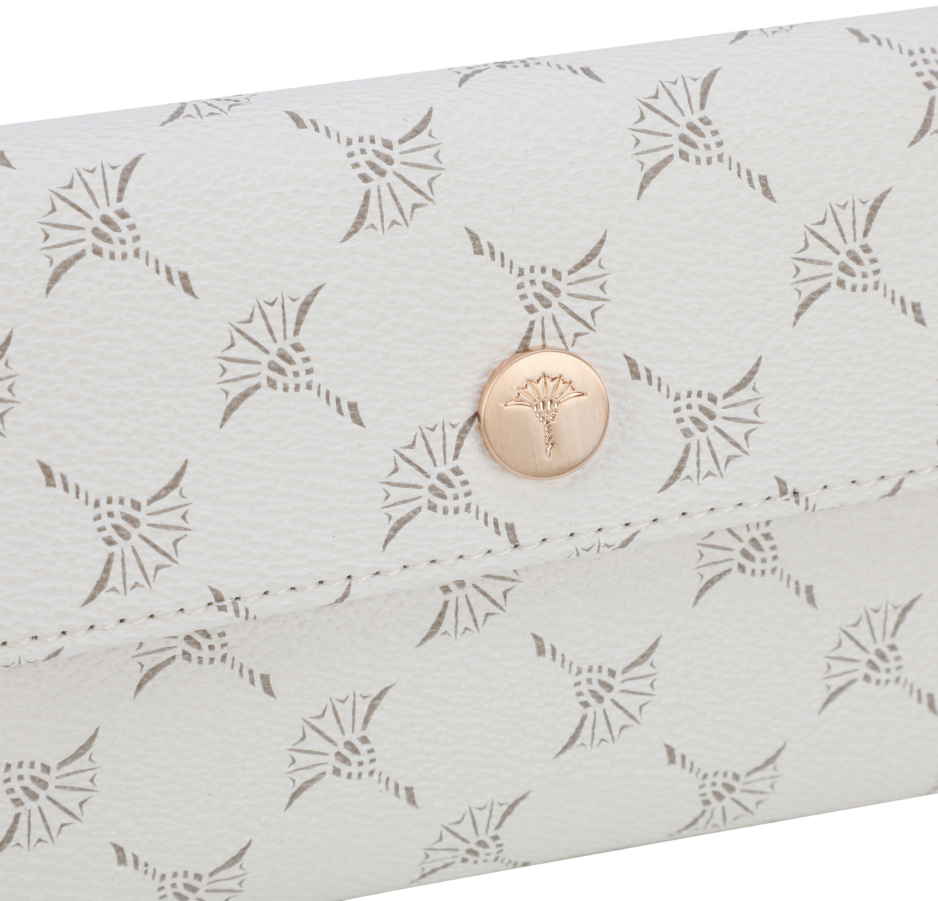 JOOP! Geldbörse cortina 1.0 cosma purse mh10f, Querformat, mit Druckknopfverschluss, aus Lederimitat