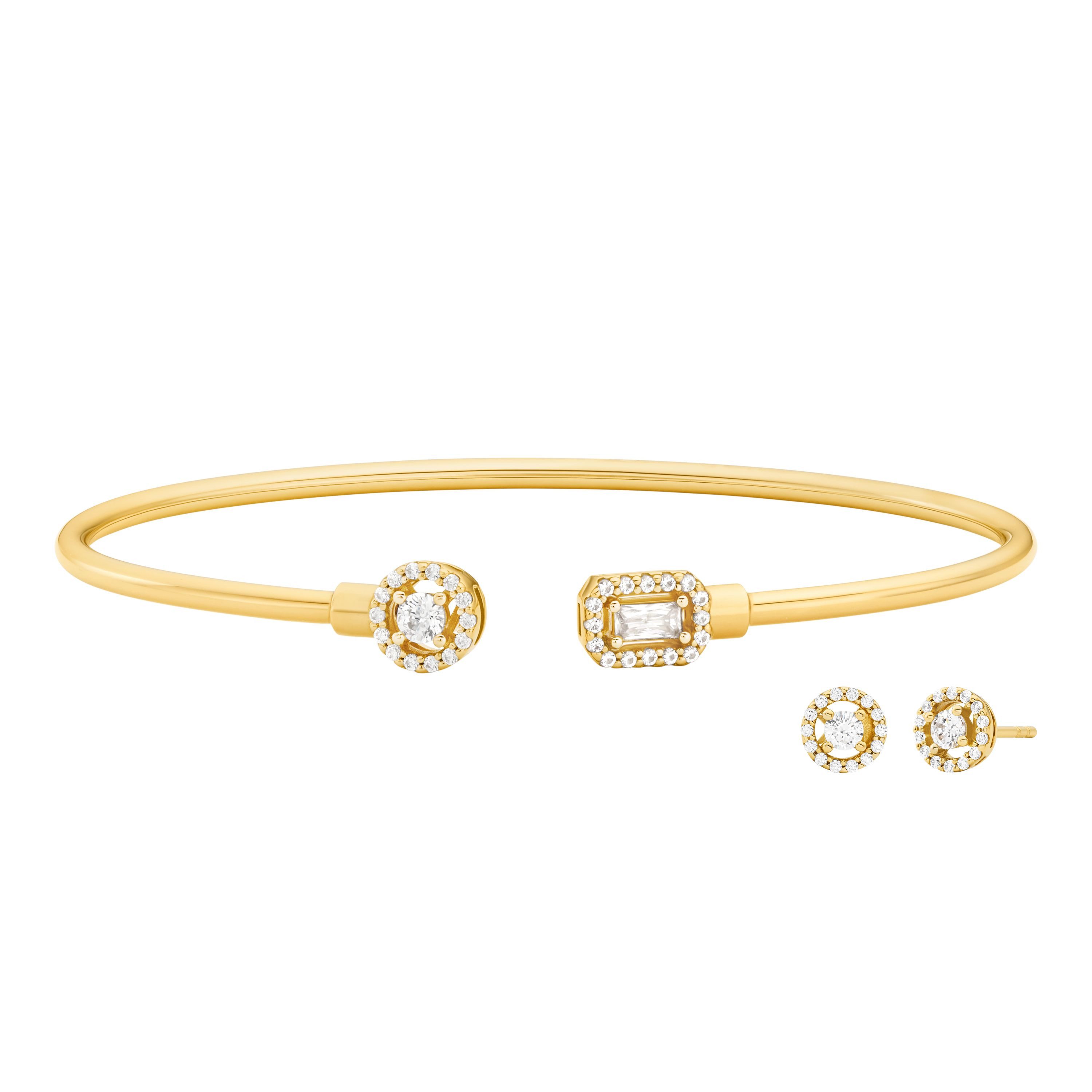 MICHAEL KORS Schmuckset Multipack Schmuck Geschenk Silber 925 Premium (Set, 3-tlg), mit Zirkonia (synth)