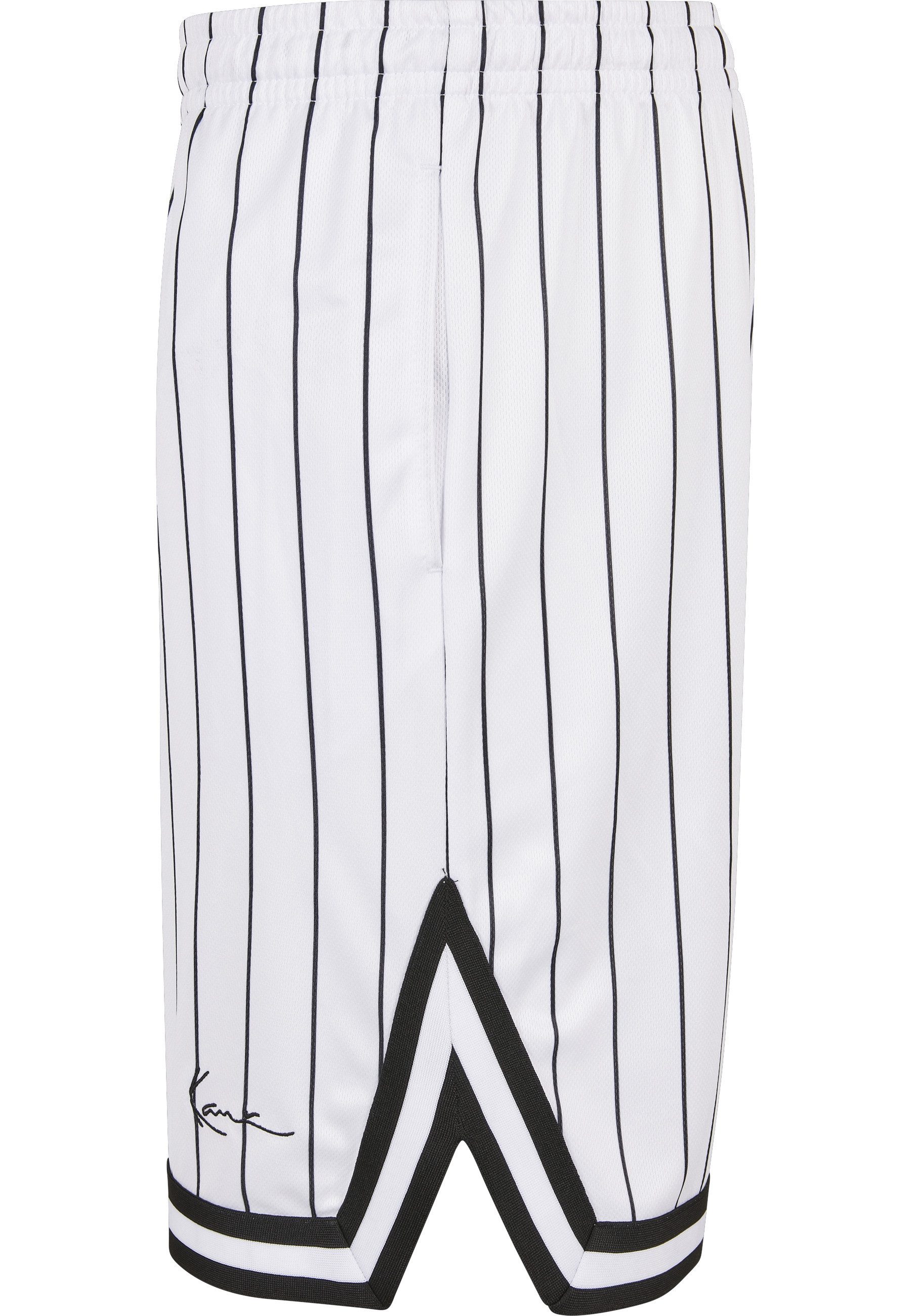Karl Kani Stoffhose Karl Kani Herren Small Signature Pinstripe Mesh Shorts (1-tlg)