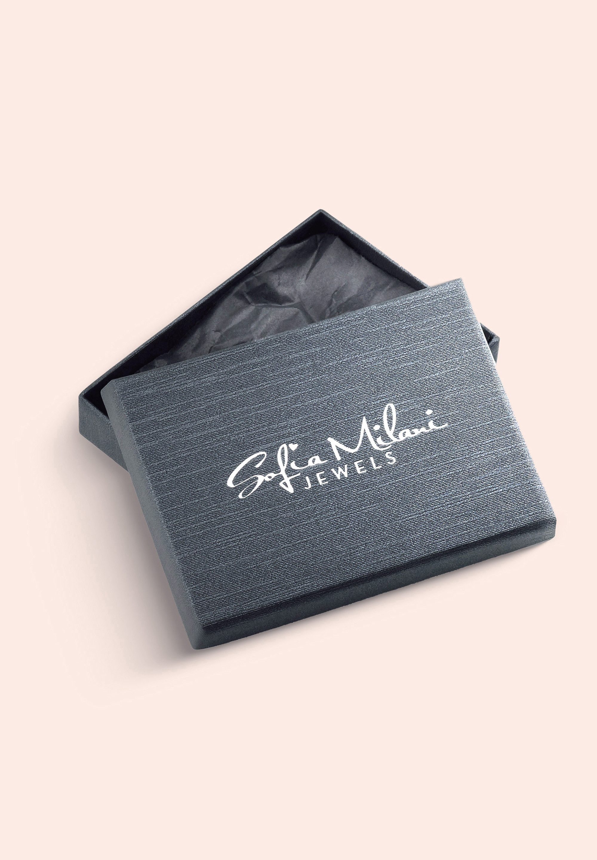 Sofia Milani Paar Ohrhänger Quadrat, 925 Silber Damen Schmuck - E2660