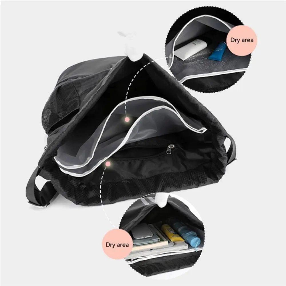 Sport-Knight® Sportrucksack Sport-Rucksack 30–45L mit Schuh- & Nassfach, wasserabweisend
