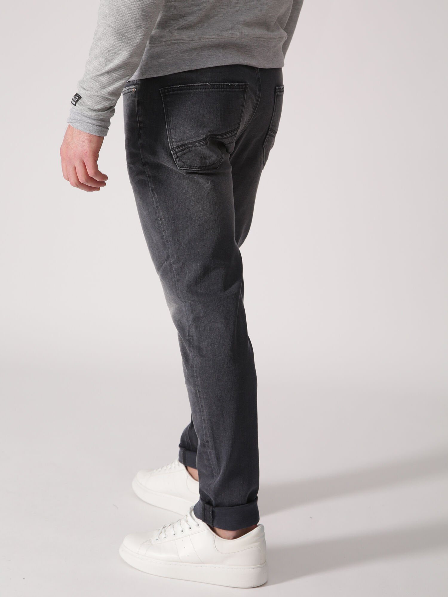 Ralf Miracle Regular-fit-Jeans Macaron Denim Grey of Five-Pocket-Design