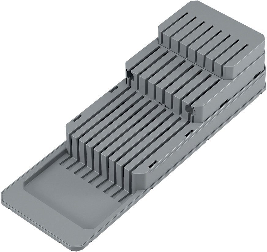 Metaltex Besteckhalter Blade-Fit, (Set, 3-tlg), Kunststoff, rutschfeste Füß günstig online kaufen