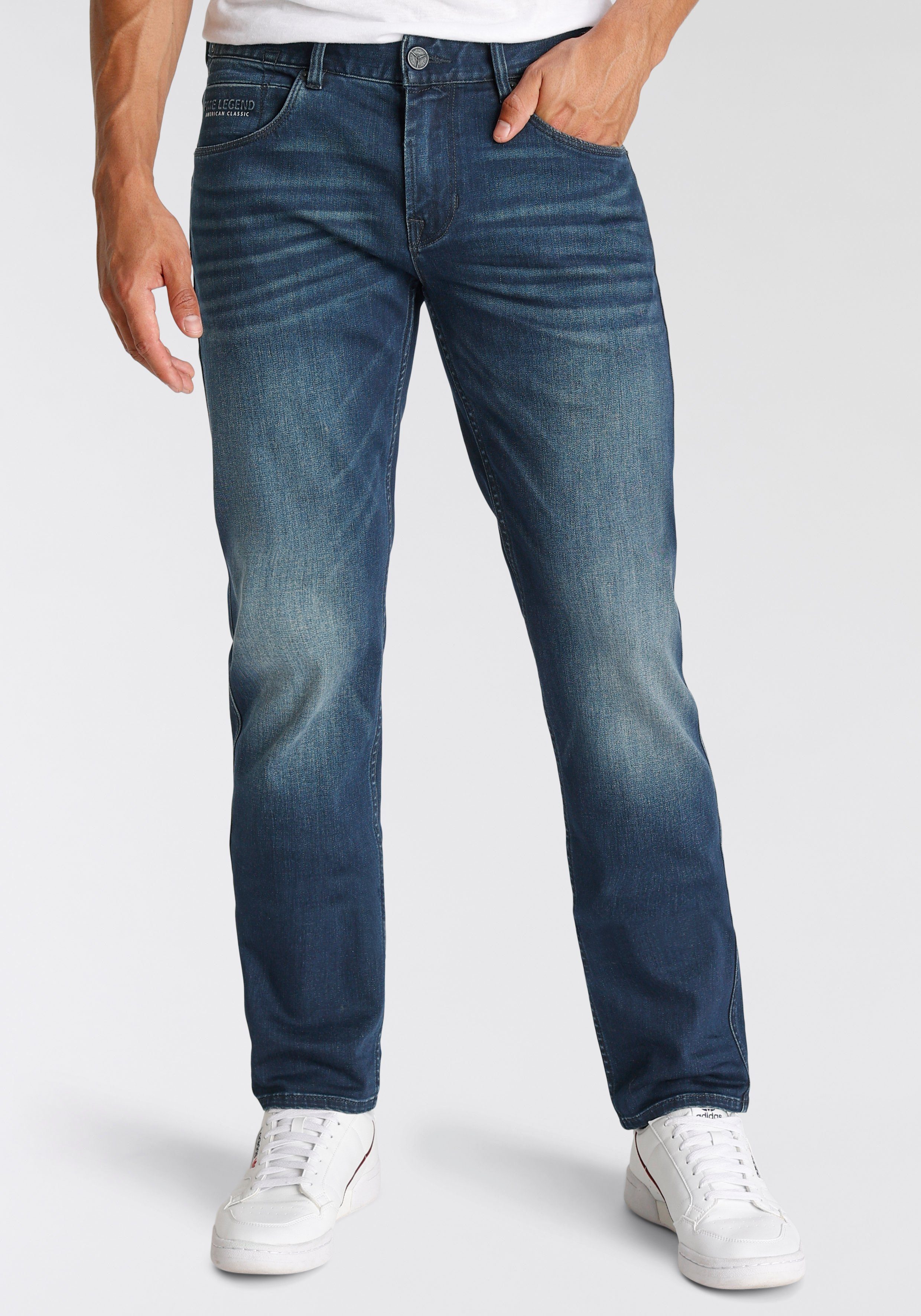 PME LEGEND Regular-fit-Jeans Legend Nightflight dunkelblau