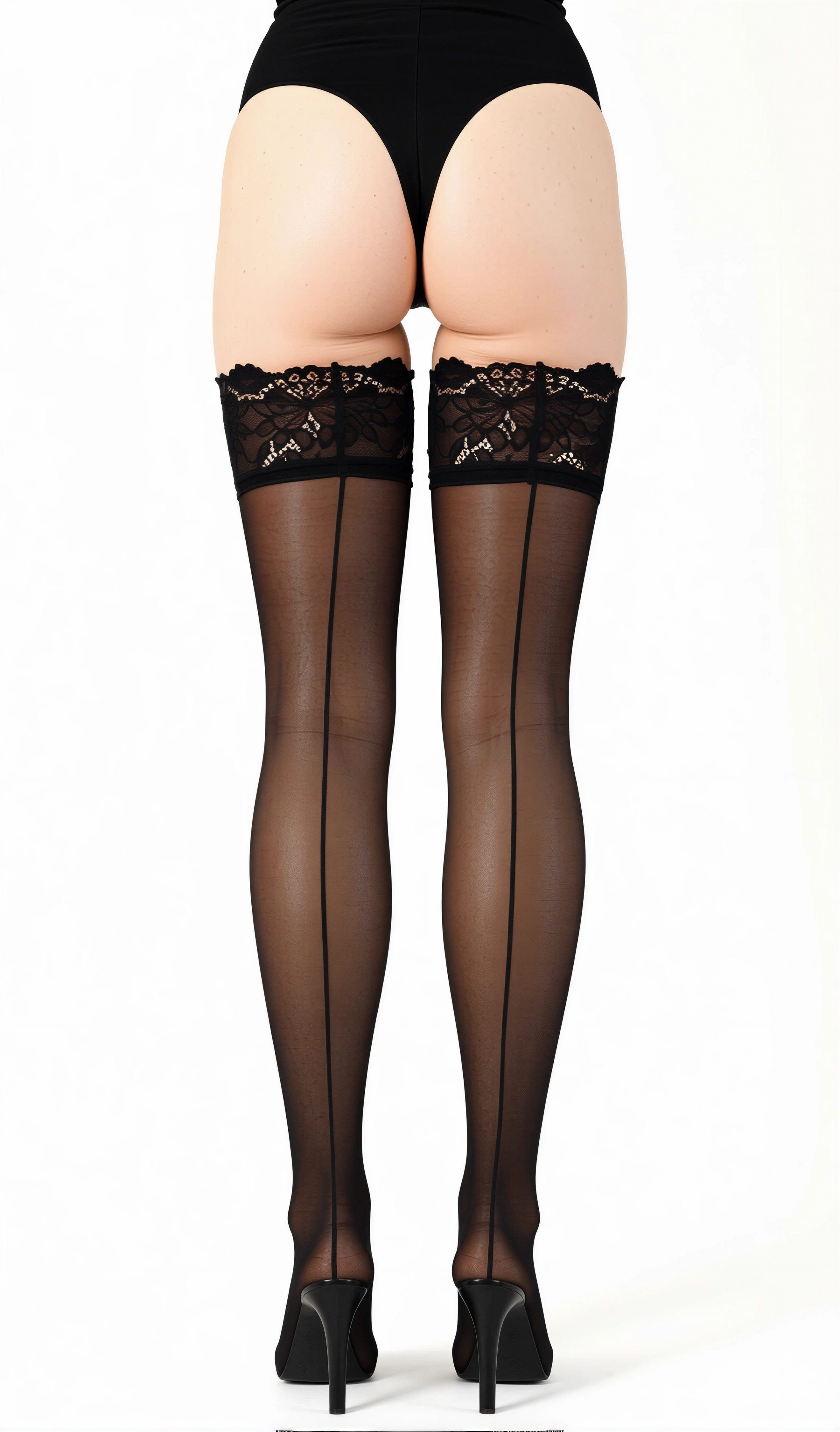 KUNERT Halterlose Feinstrümpfe Damen RAFFINEASSE 20 DEN (1-Paar, 1er-Pack) transparent & matt – Bild 2 von 5