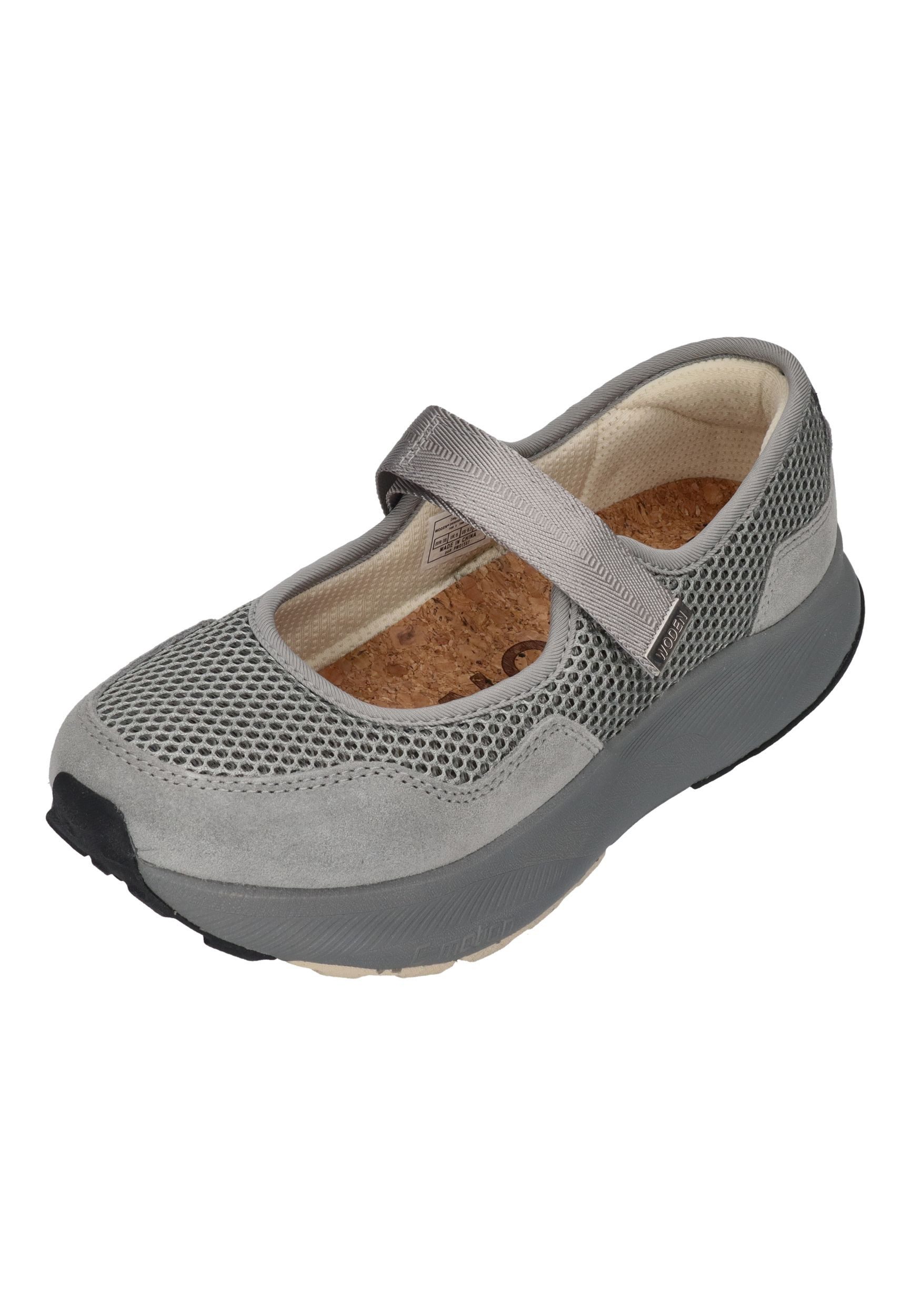 WODEN MARY MESH WL635 Sandale Autumn Grey