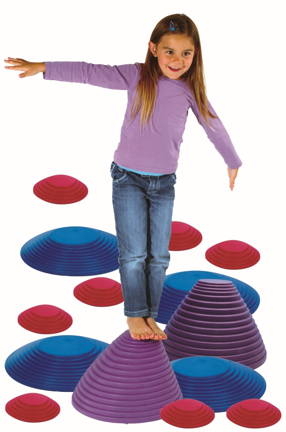 SportFit Balanceboard River Stones, Set 14