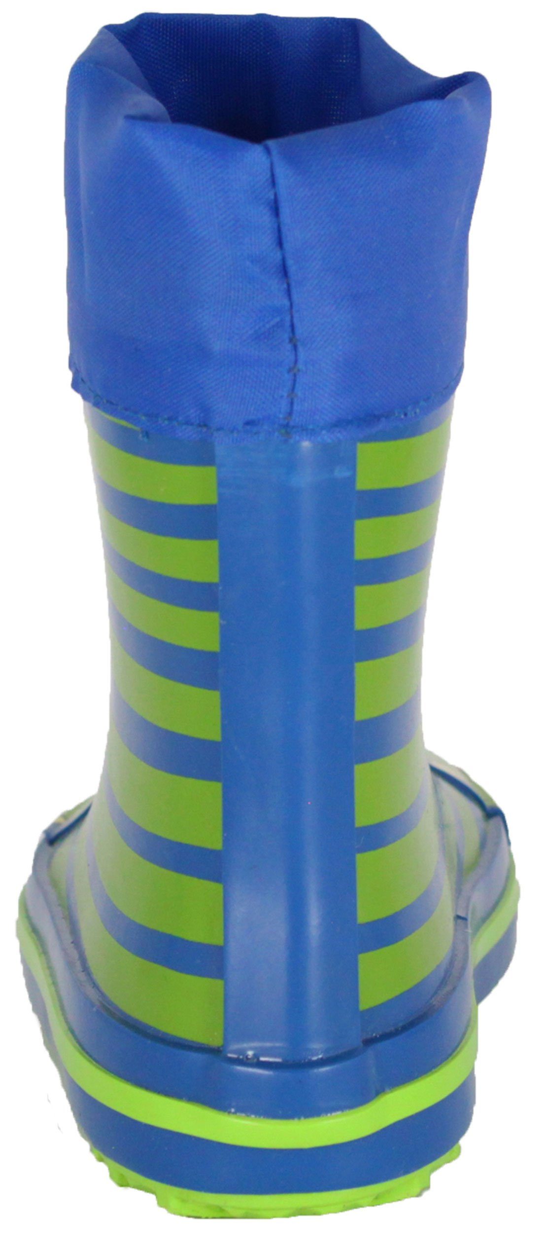 Beck Kleinkinder Gummistiefel Topsi Gummistiefel (wasserdicht, für trockene Füße bei Regen- und Matschwetter) Naturkautschuk, flexible Laufsohle, herausnehmbare Innensohle