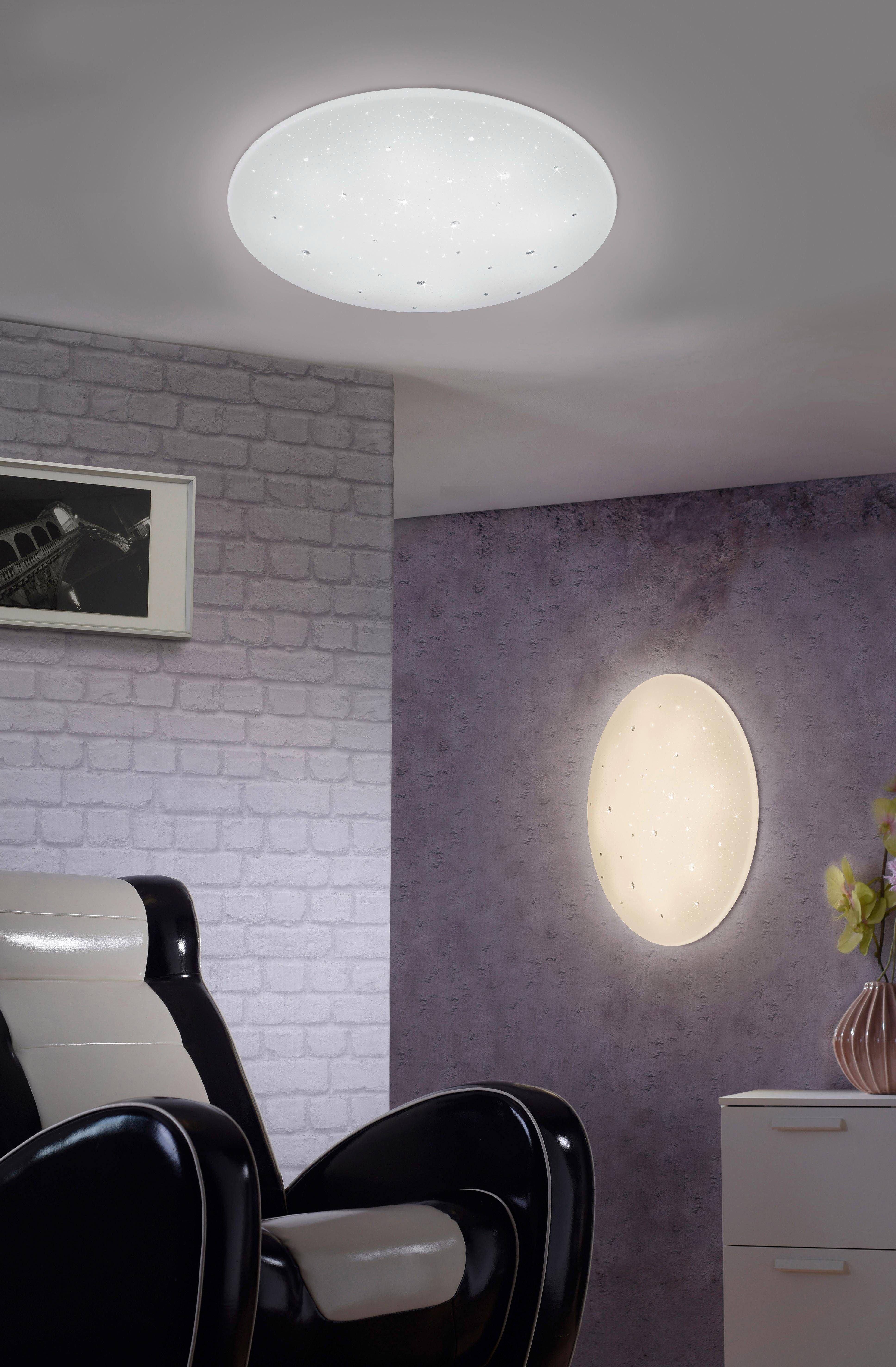 Reality Leuchten LED Deckenleuchte Achat, LED fest integriert, Neutralweiß, Switch Dimmer,Starlight-Effekt