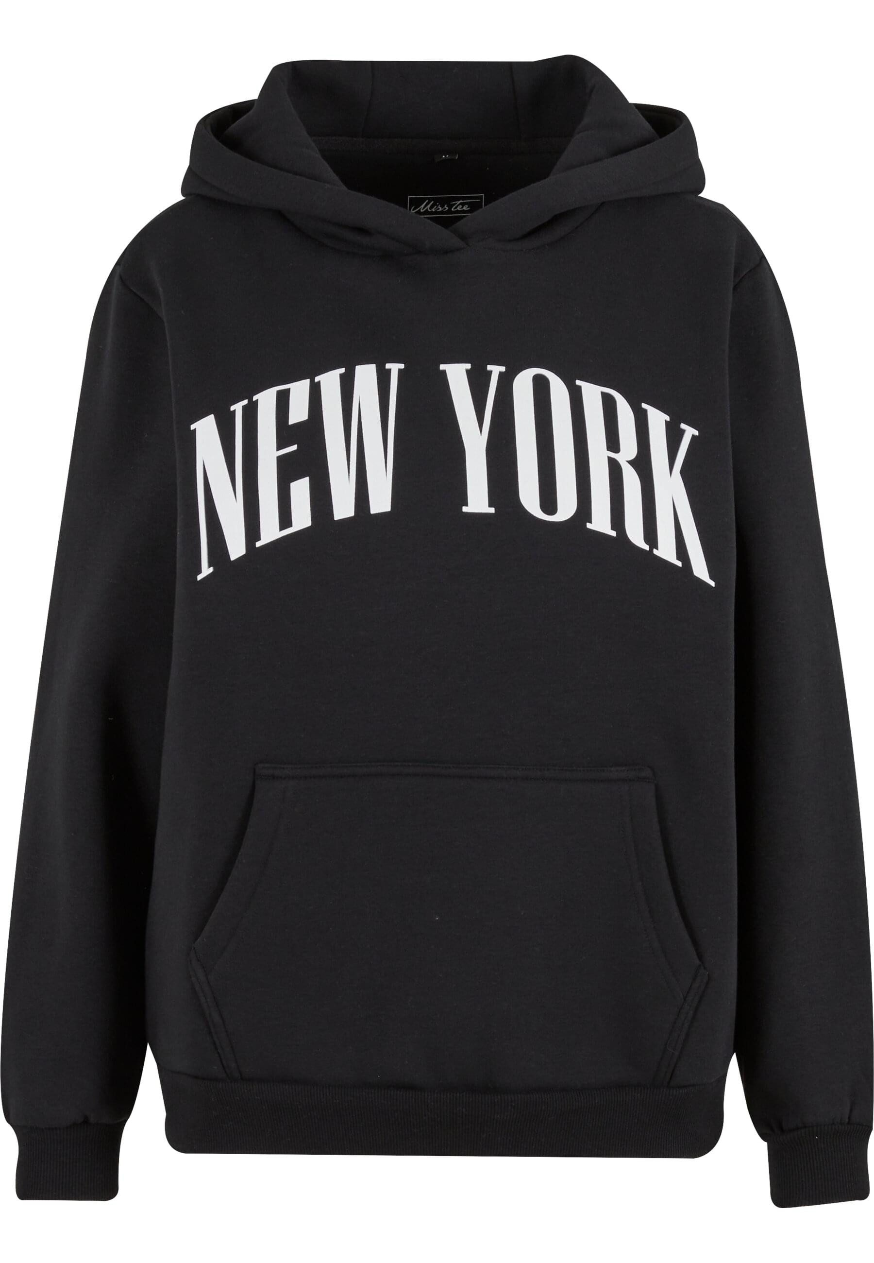 Miss Tee Kapuzenpullover Miss Tee New York Ladies Fluffy Hoody (1-tlg) günstig online kaufen