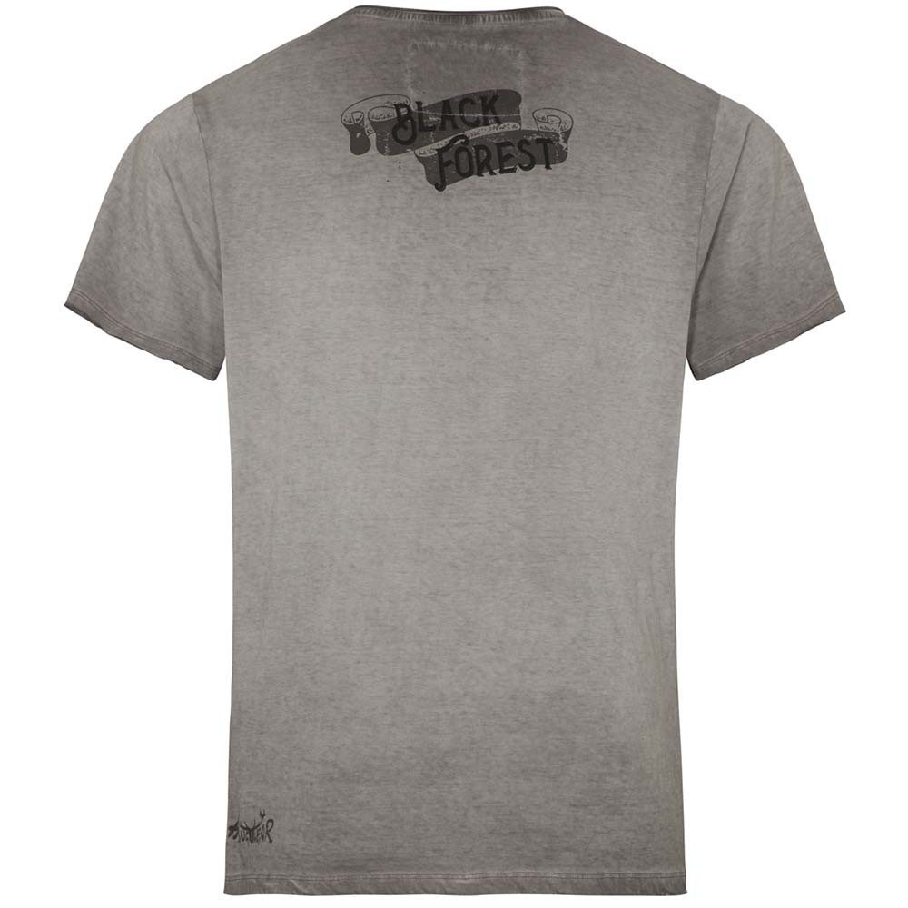 Hangowear T-Shirt Trachtenshirt Rocking Schwarzwald grau