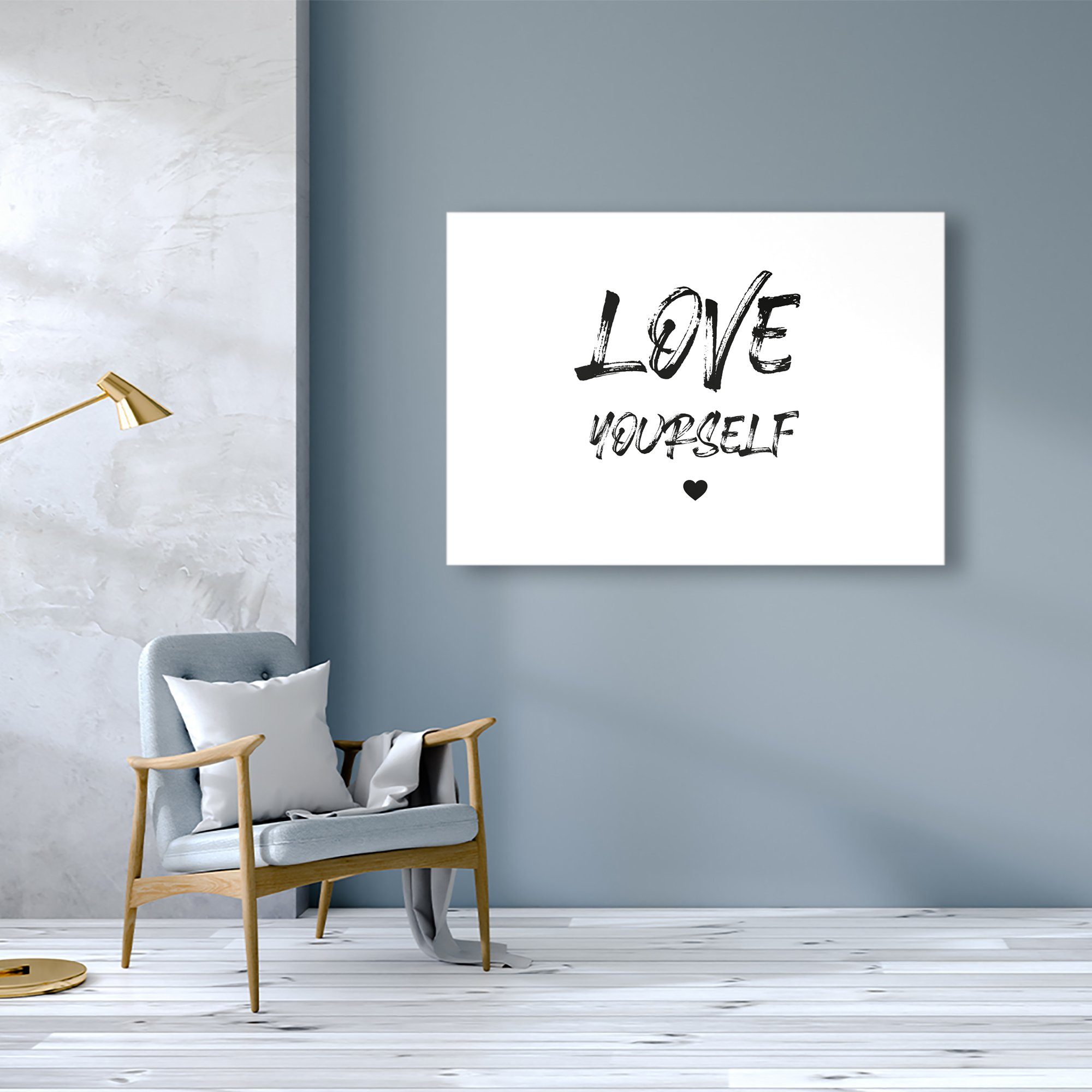 ArtMind Wandbild LOVE YOURSELF, Premium Wandbilder als Poster