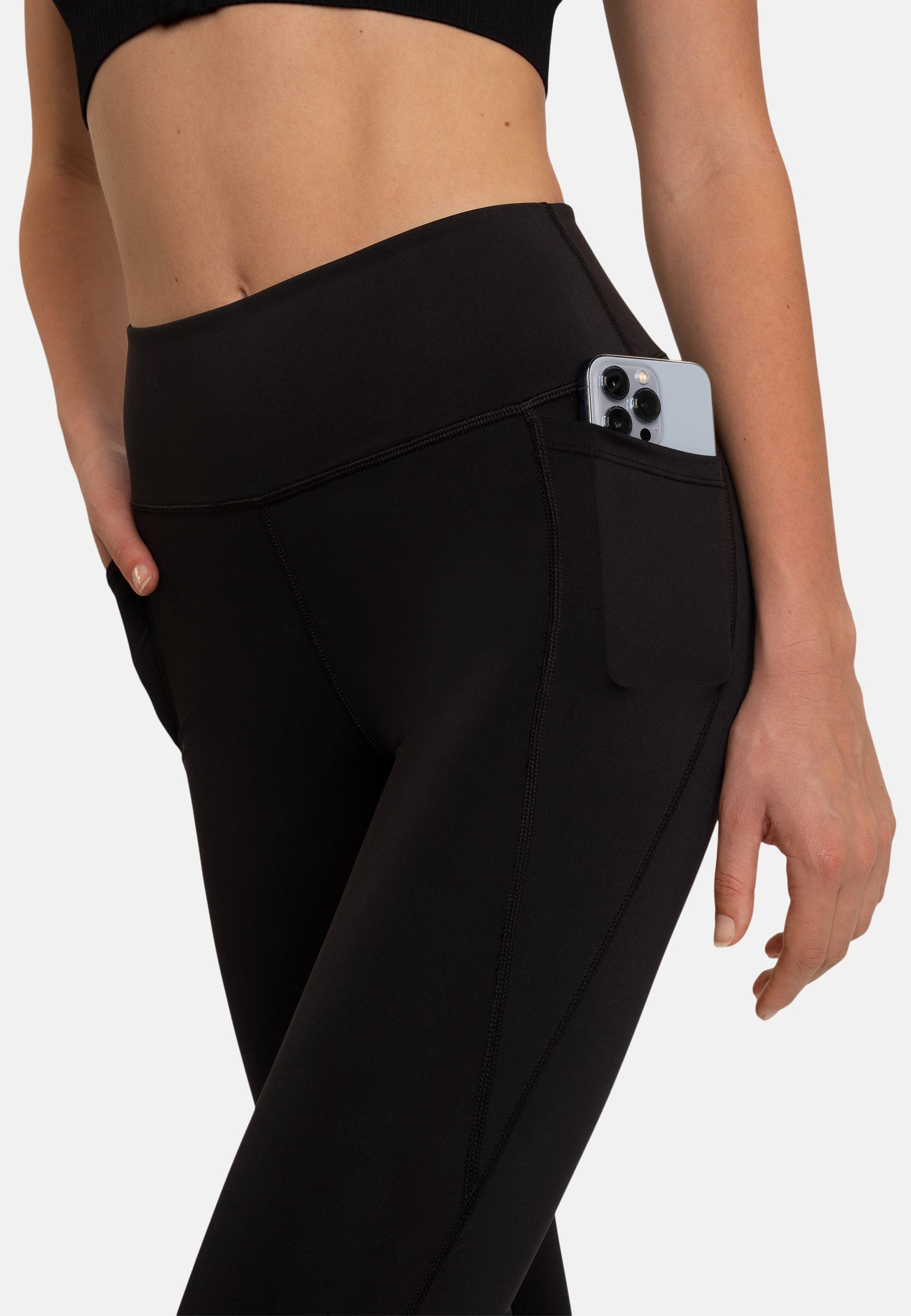 OCEANSAPART Leggings Soho (1-tlg) mit Vierfach-Stretch, Shaping-Bund