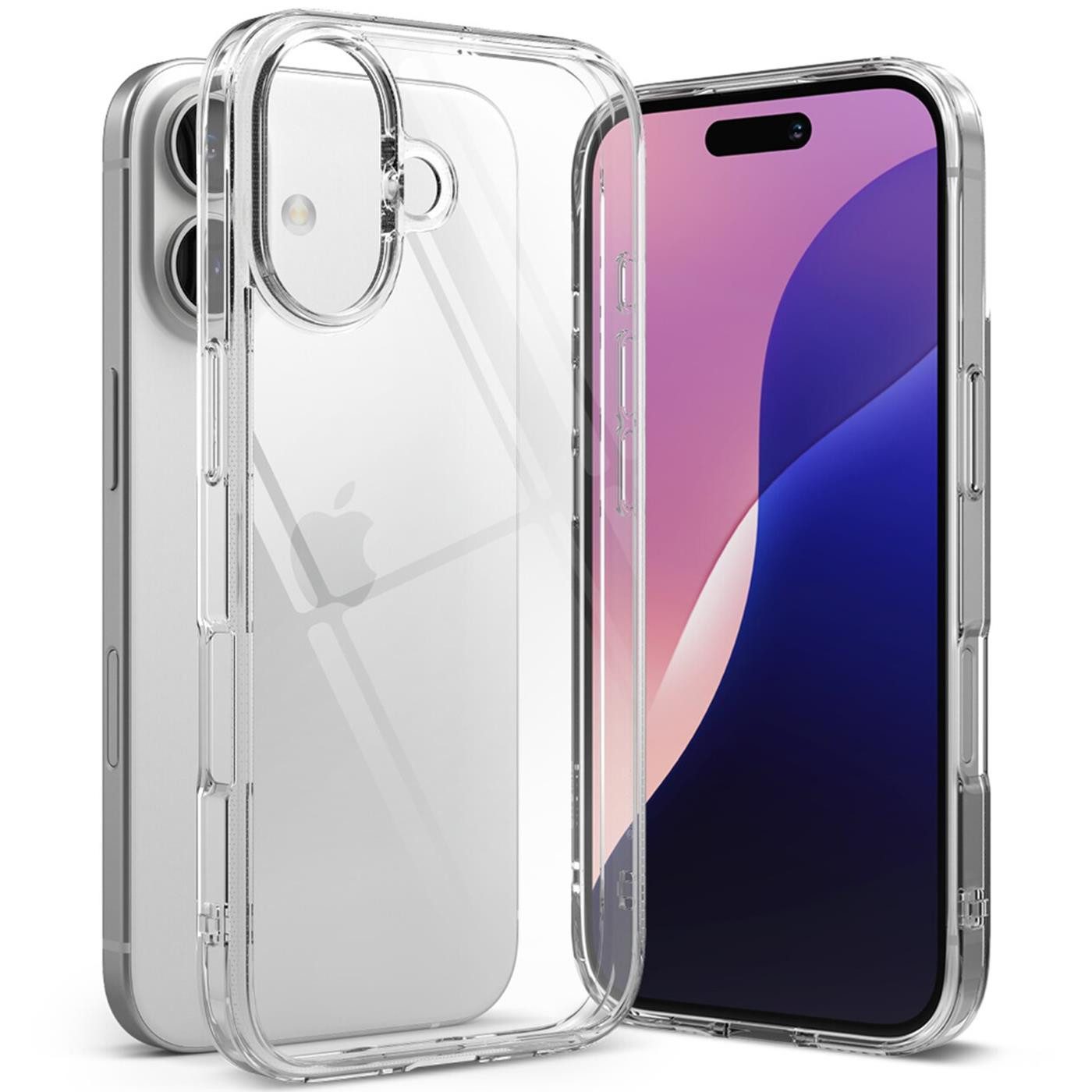 CoolGadget Handyhülle Transparent Ultra Slim Case für Apple iPhone 16 6,1 Zoll, Silikon Hülle Dünne Schutzhülle für iPhone 16 Hülle