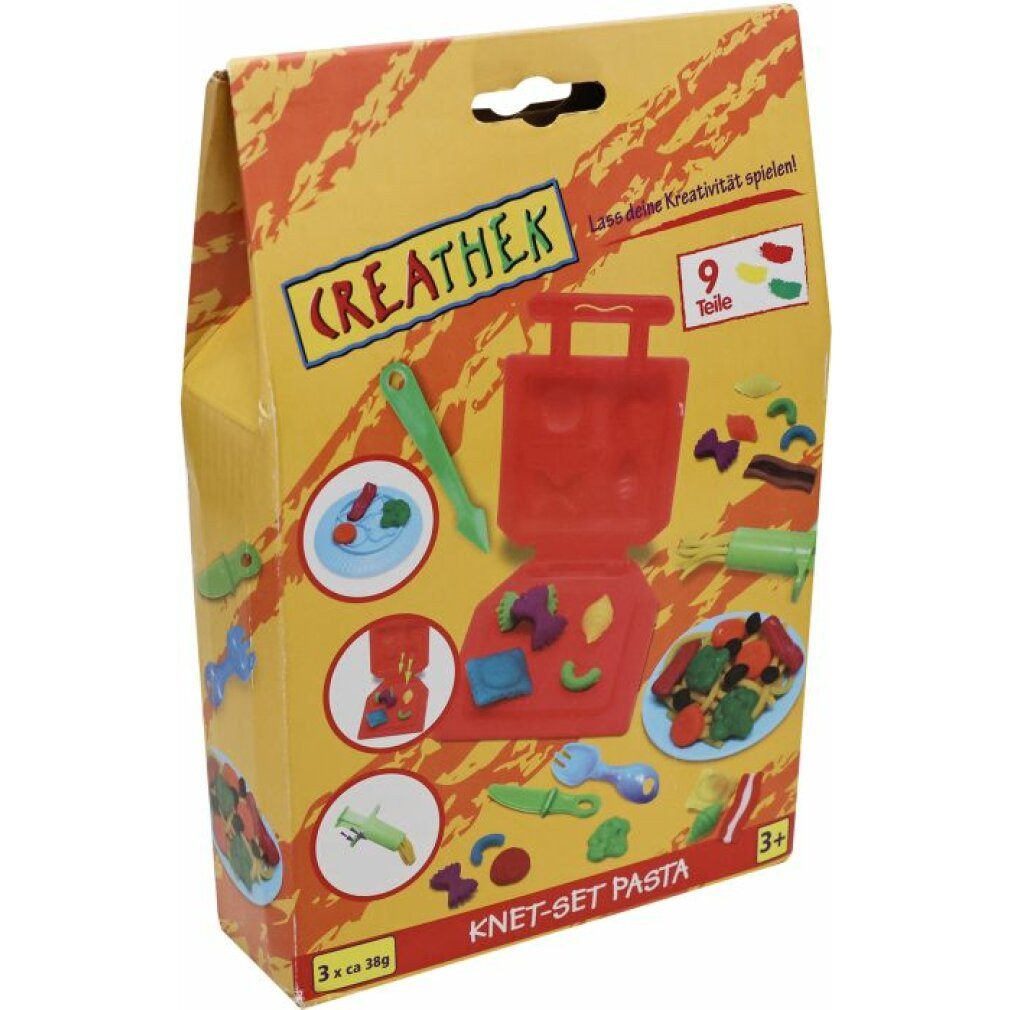 Vedes Knete CR Knet-Set Pasta, 9 Teile