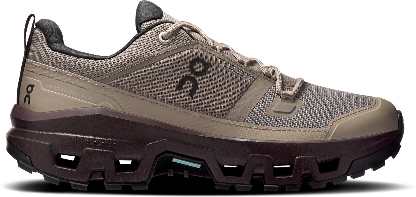 ON RUNNING Cloudrock Low WP CINDER / OX Trekkingschuh