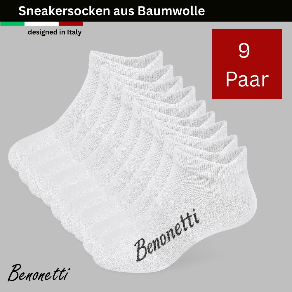 Benonetti Sneakersocken Kurzsocken - kurze Socken günstig online kaufen