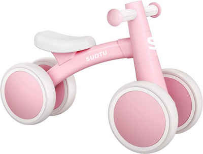 SUOTU Laufrad Baby Lauflernrad mit 4 Rädern für Kinder von 12-36 Monaten, Zoll, erstes Geburtstagsgeschenk.