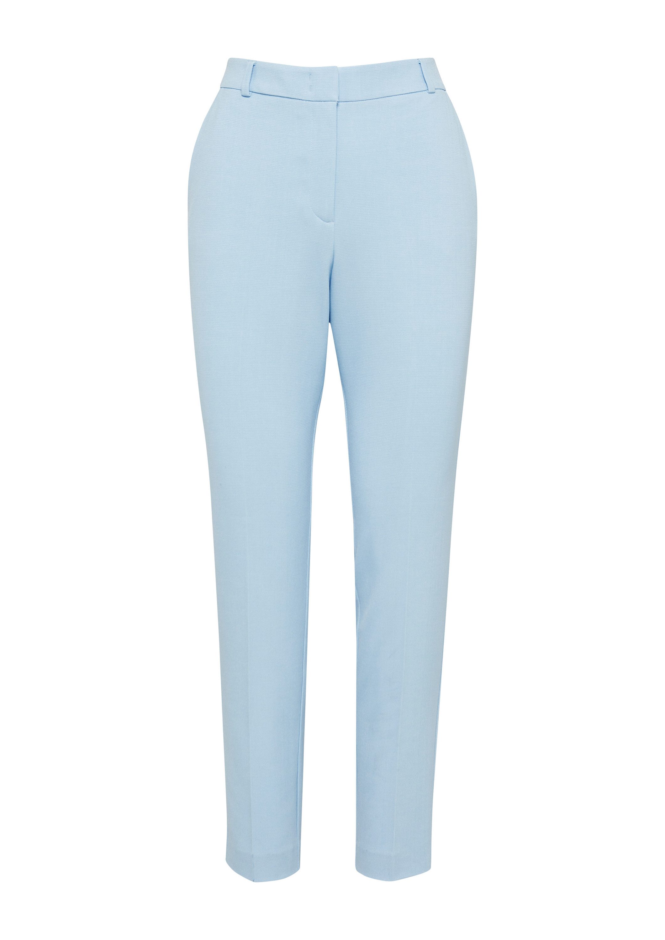 comma 7/8-Hose Hose Cigarette Pants mit Strukturmuster