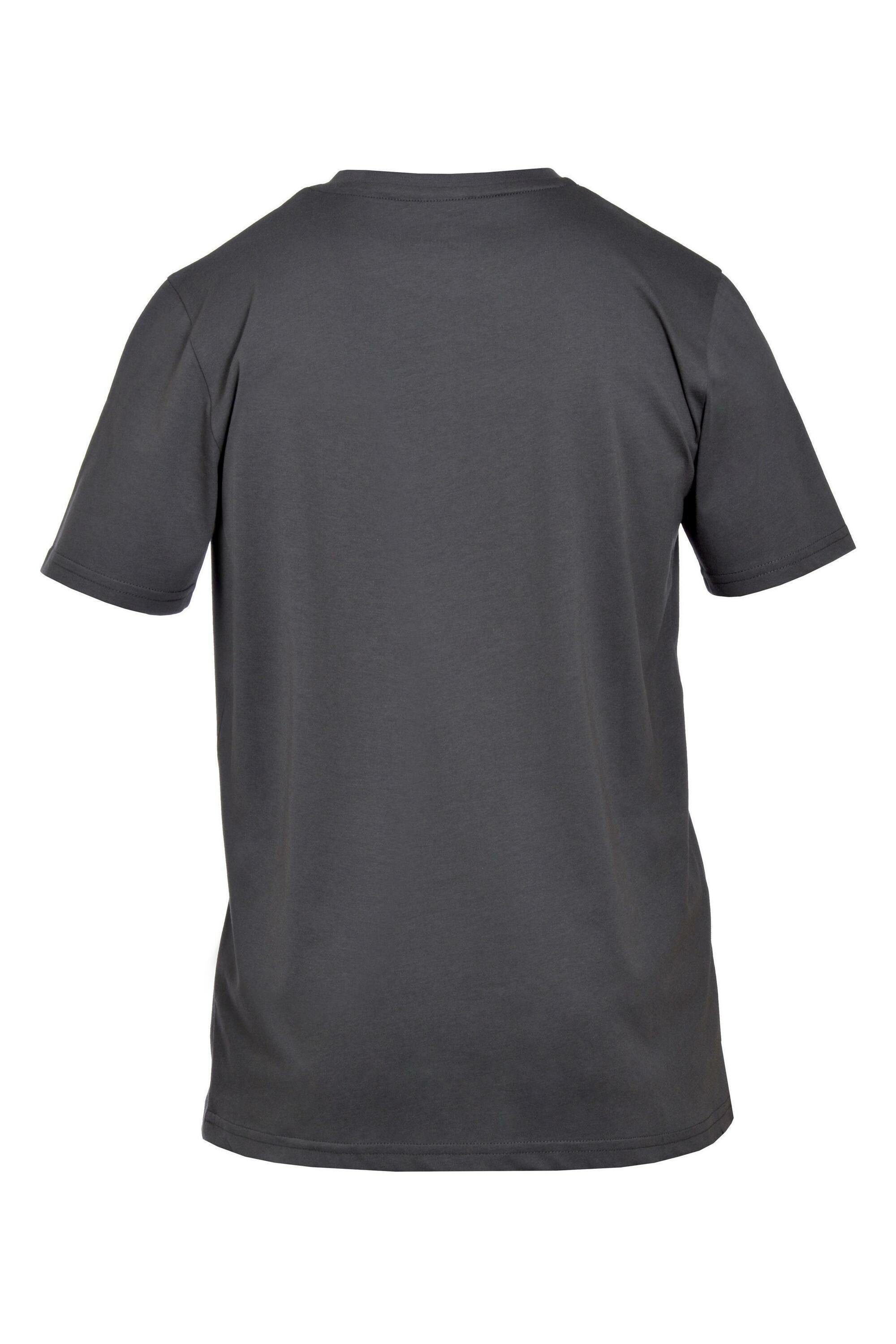 Gipfelglück T-Shirt George für Herren, Anthracite aus Bio-Baumwolle