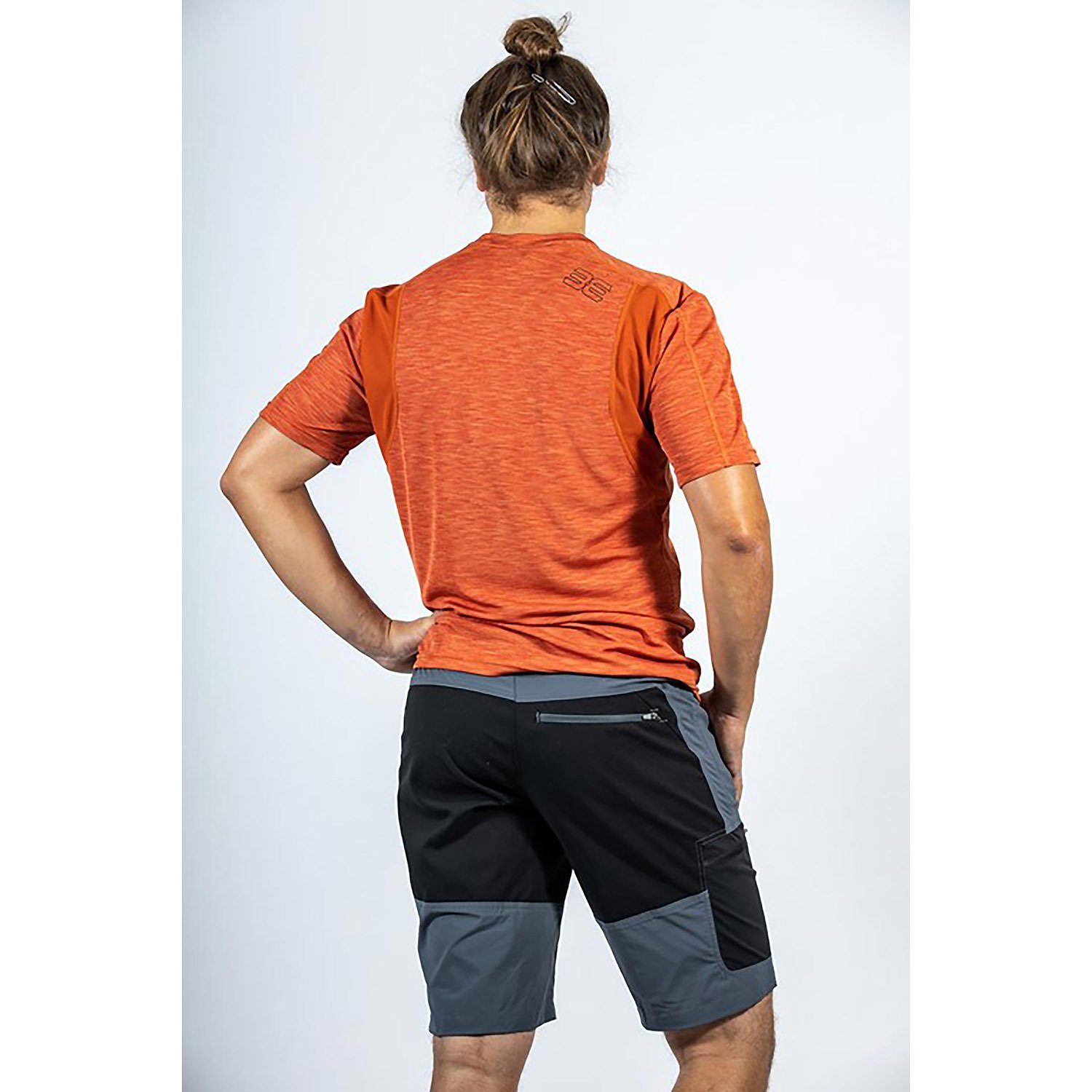 Maul Sport® Funktionsshorts Shorts Bermuda Dunkelgrau elastic Doldenhorn II