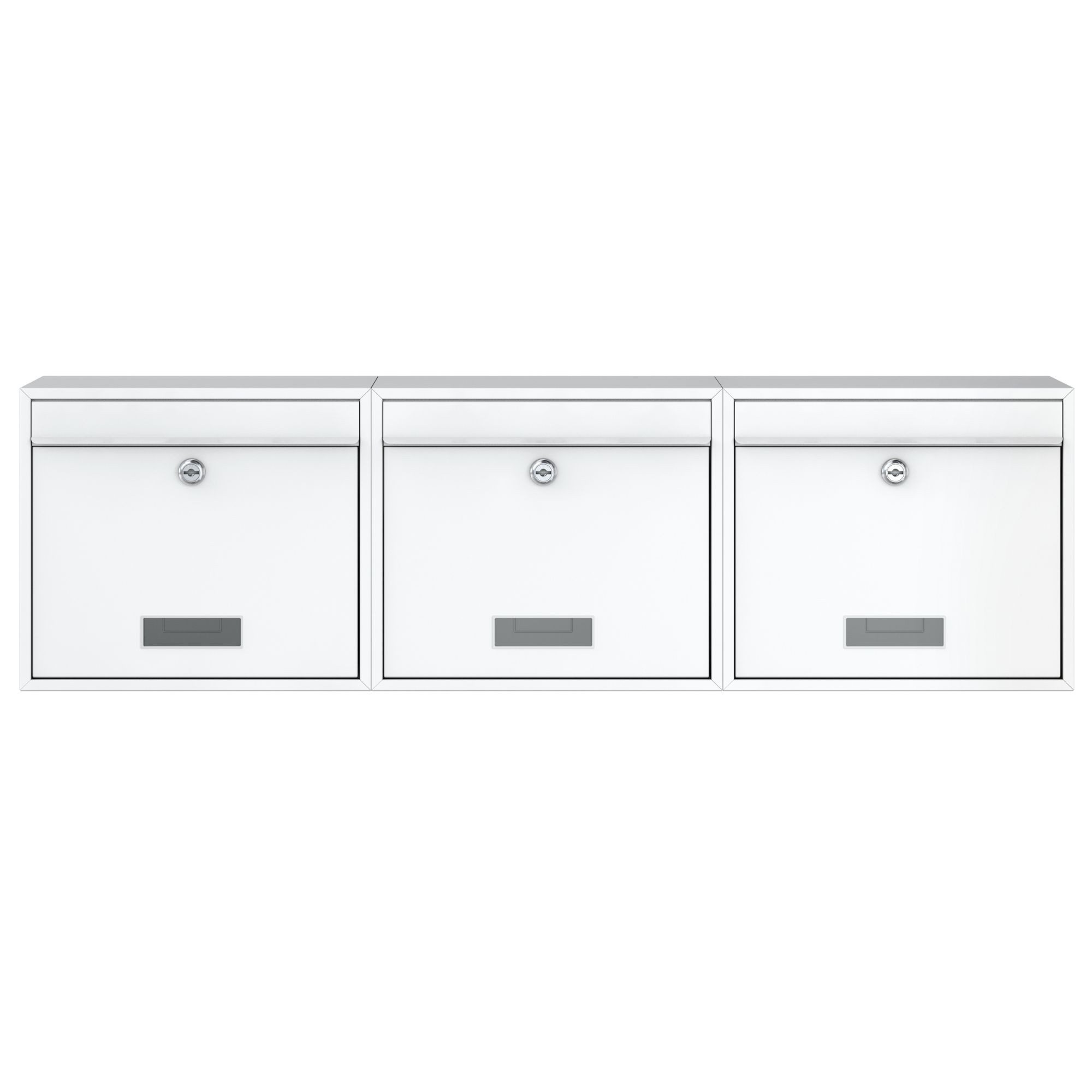BASI Wandbriefkasten Wandbriefkasten (Spar-Set, 3-St), 3er günstig online kaufen