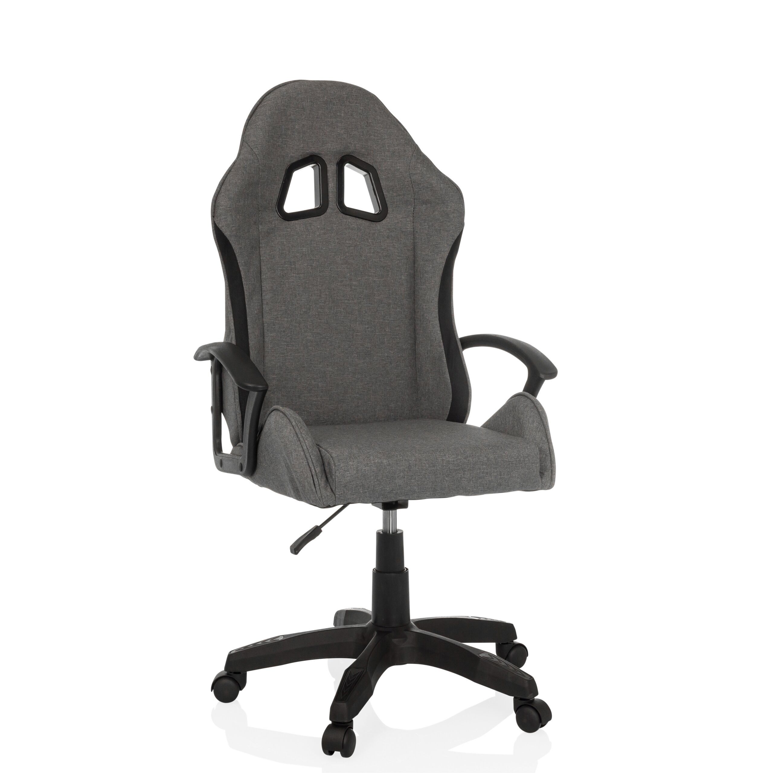 MyBuero Gaming-Stuhl Gamingstuhl Gamebreaker W01 Stoff mit Armlehnen (1 St), Drehstuhl höhenverstellbar, Gamer Bürostuhl