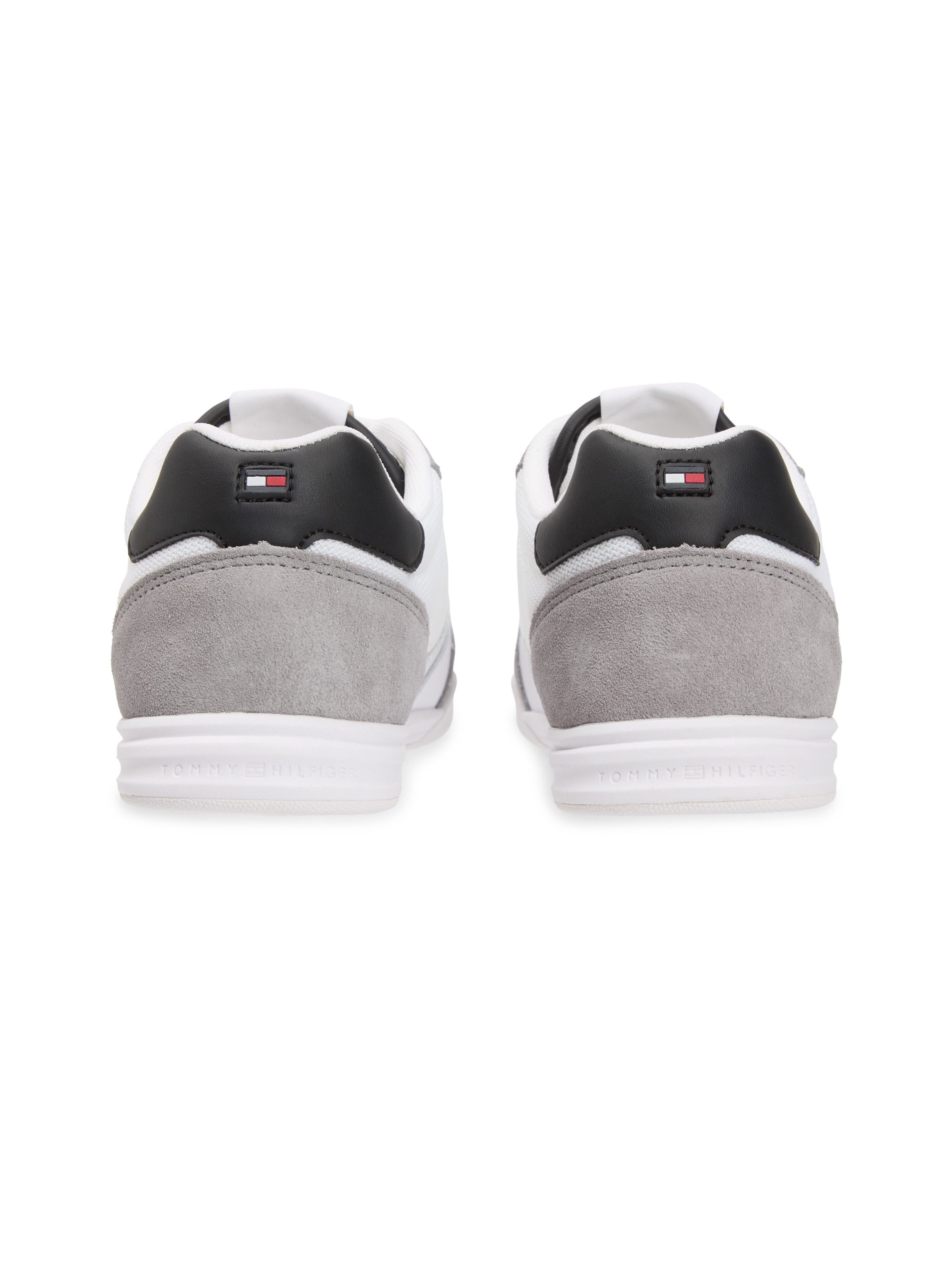 Tommy Hilfiger LOPRO LTH MIX RWB Slip-On Sneaker Freizeitschuh, Halbschuh, Schlüpfschuh mit Kontrastbesatz an der Ferse
