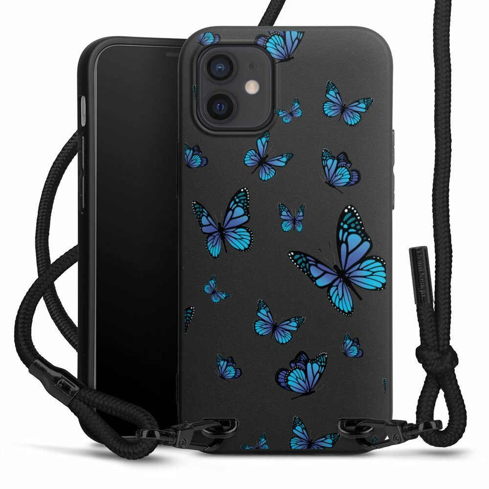 Handyhülle Schmetterling Muster transparent Butterfly Pattern Transparent