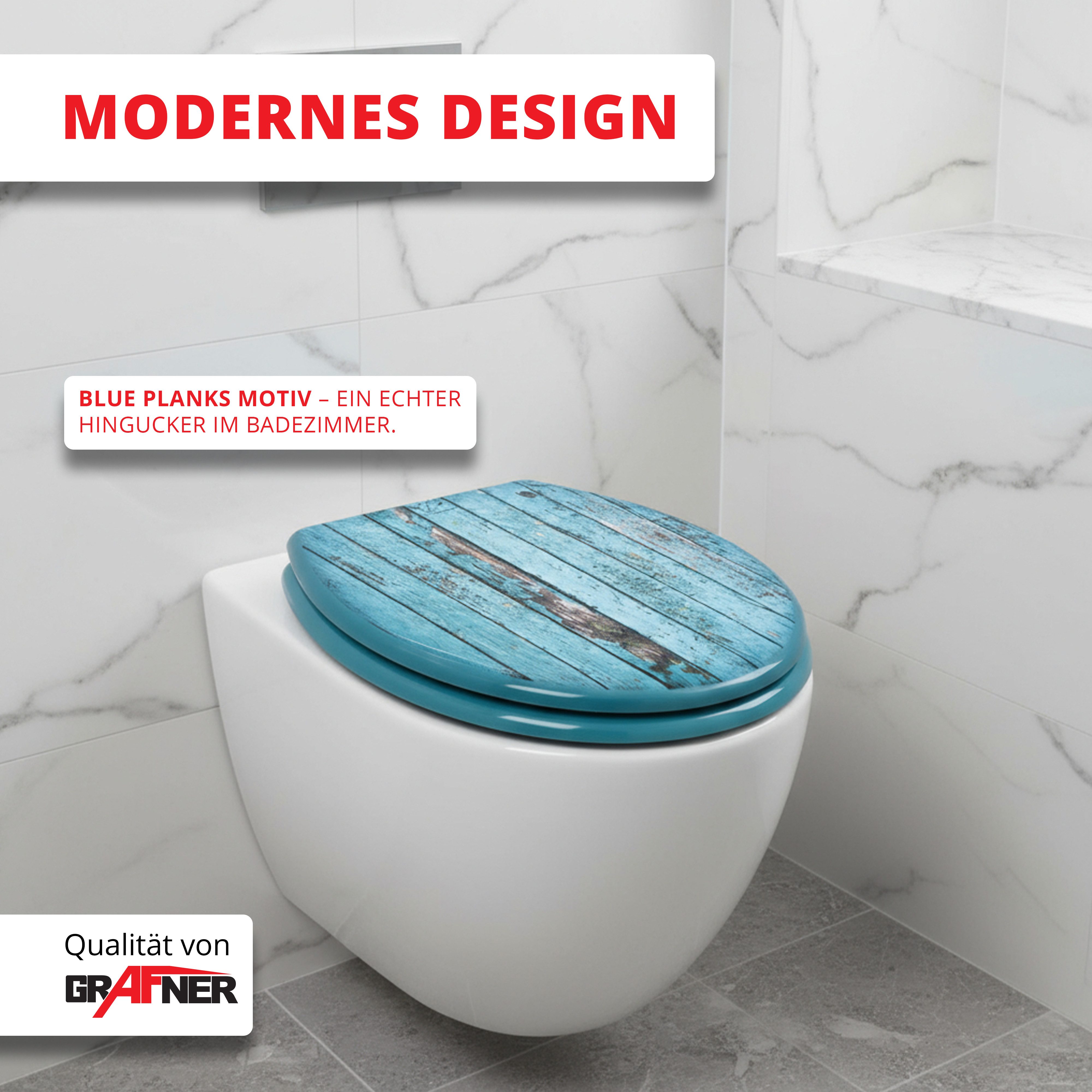 Grafner WC-Sitz Grafner WC Sitz aus MDF Toilettensitz verschiedene Motive – Bild 2 von 5