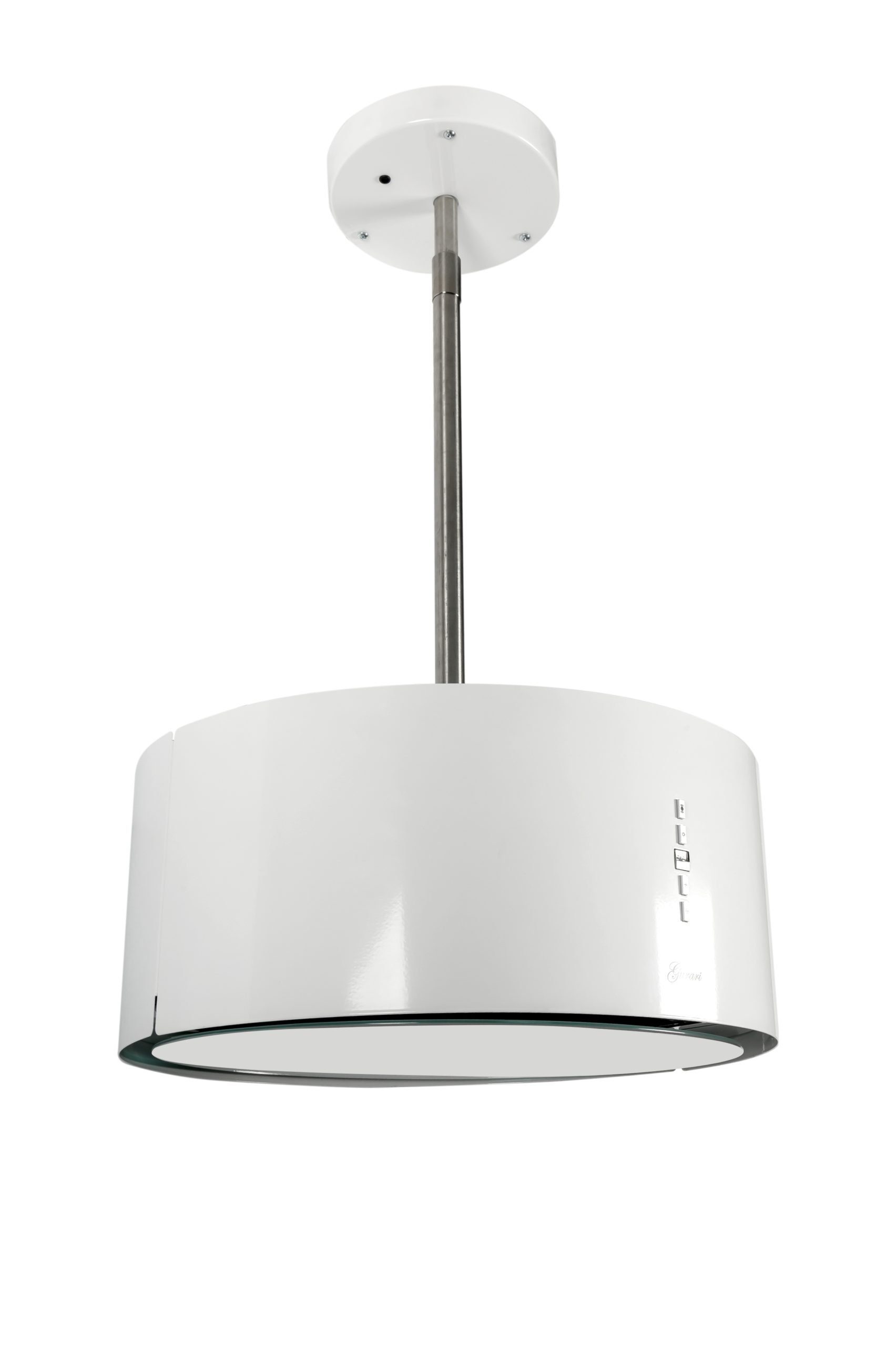 GURARI Inselhaube GCH I 237 WH 50 // GCH I 237 WH 50, Dunstabzugshaube 50cm, 860m³/h,Umluft Inselhaube,Weiß