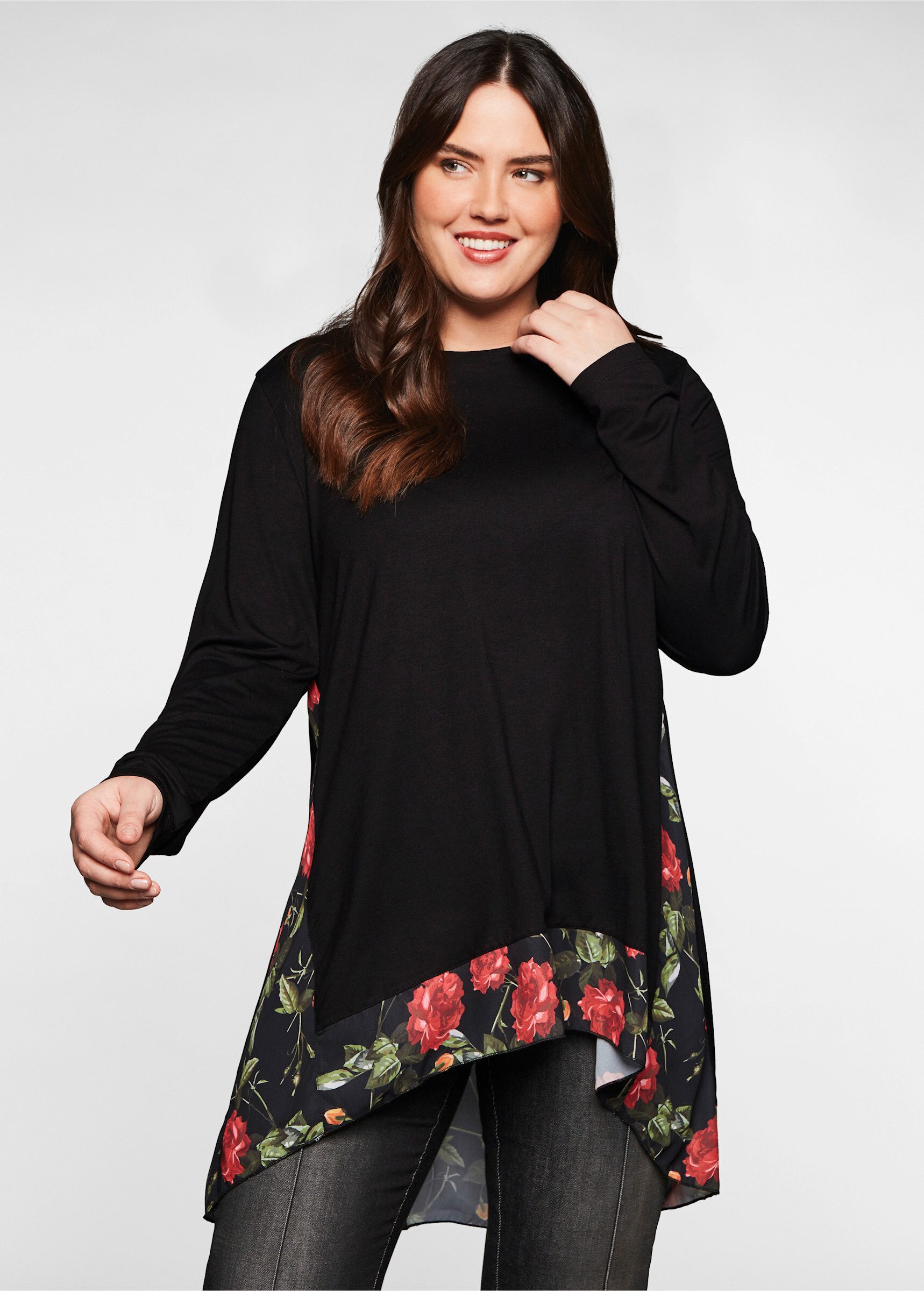 sheego by Joe Browns T-Shirt Longshirt günstig online kaufen