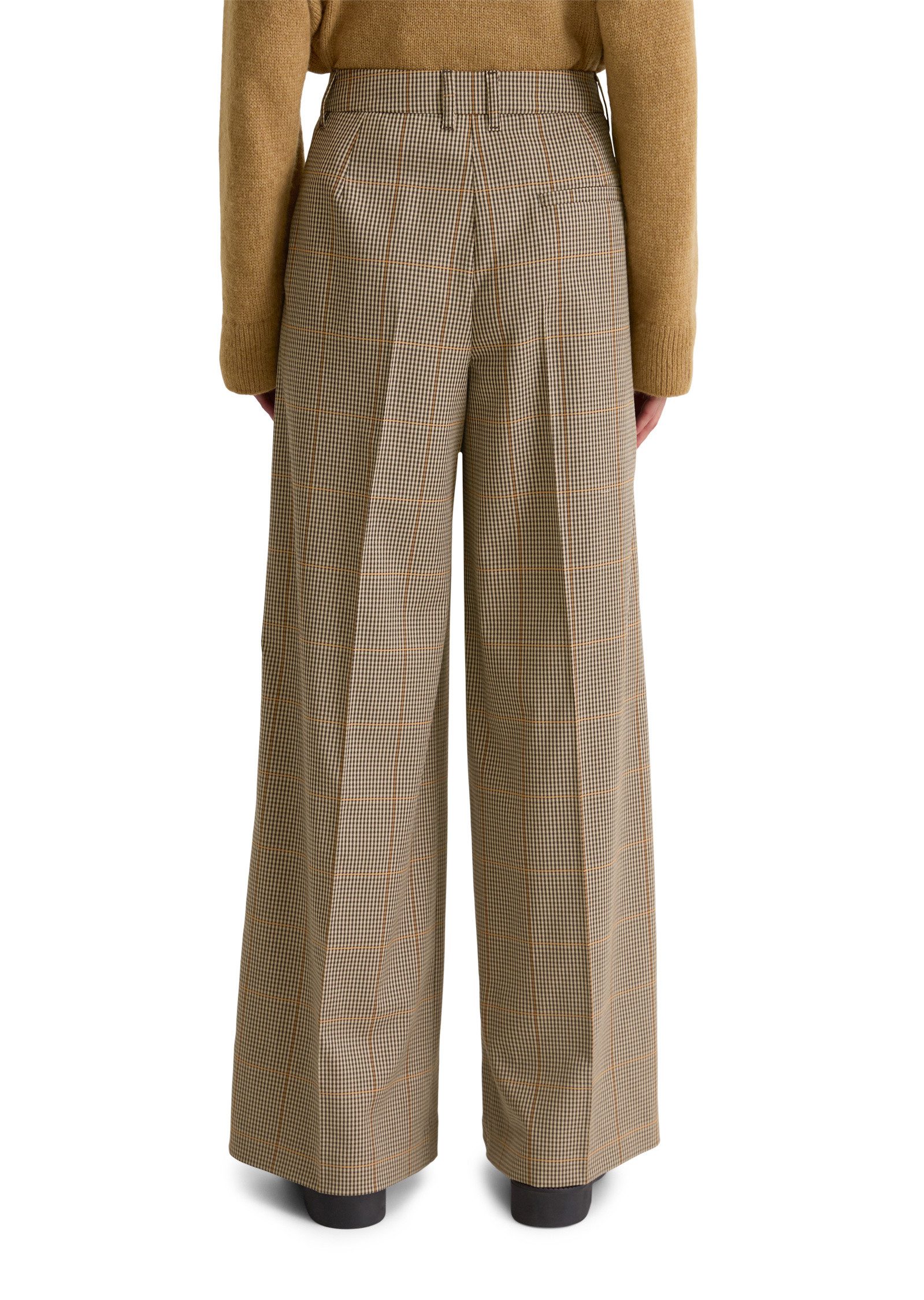 Marc O'Polo Chinohose aus Polyester-Wolle-Viskose-Mix