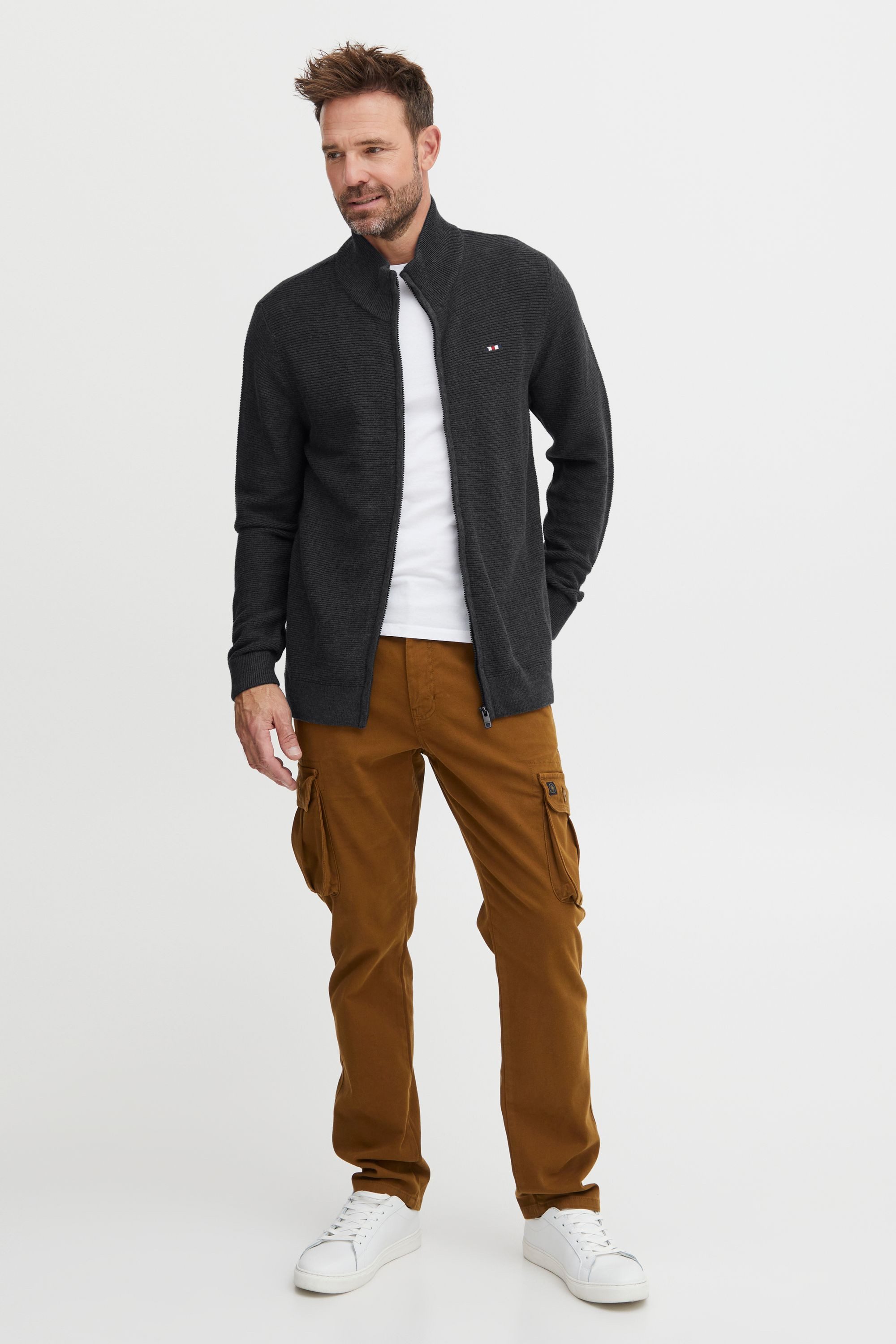 FQ1924 Strickjacke FQVillum Modischer Pullover