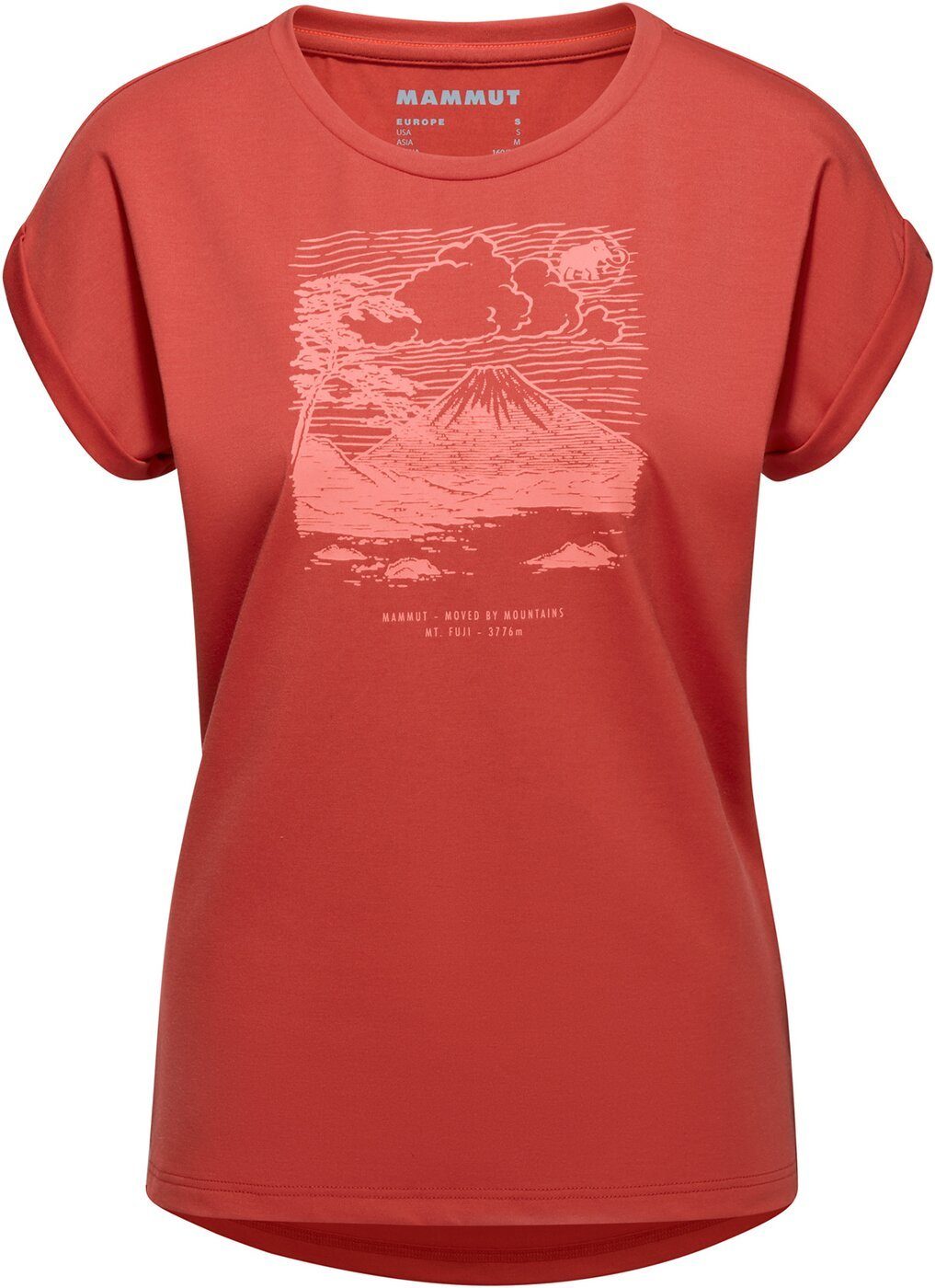Mammut Funktionsshirt Mountain T-Shirt Women Fujiyama terracotta