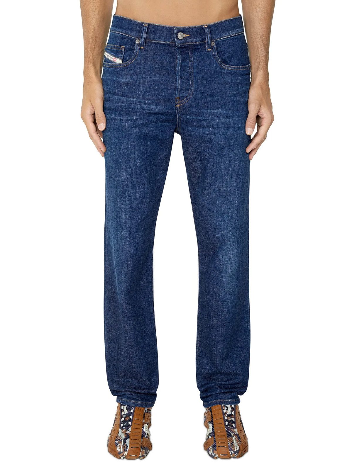 Straight-Jeans lockere, gerade Beinform - D-Viker 09D45
