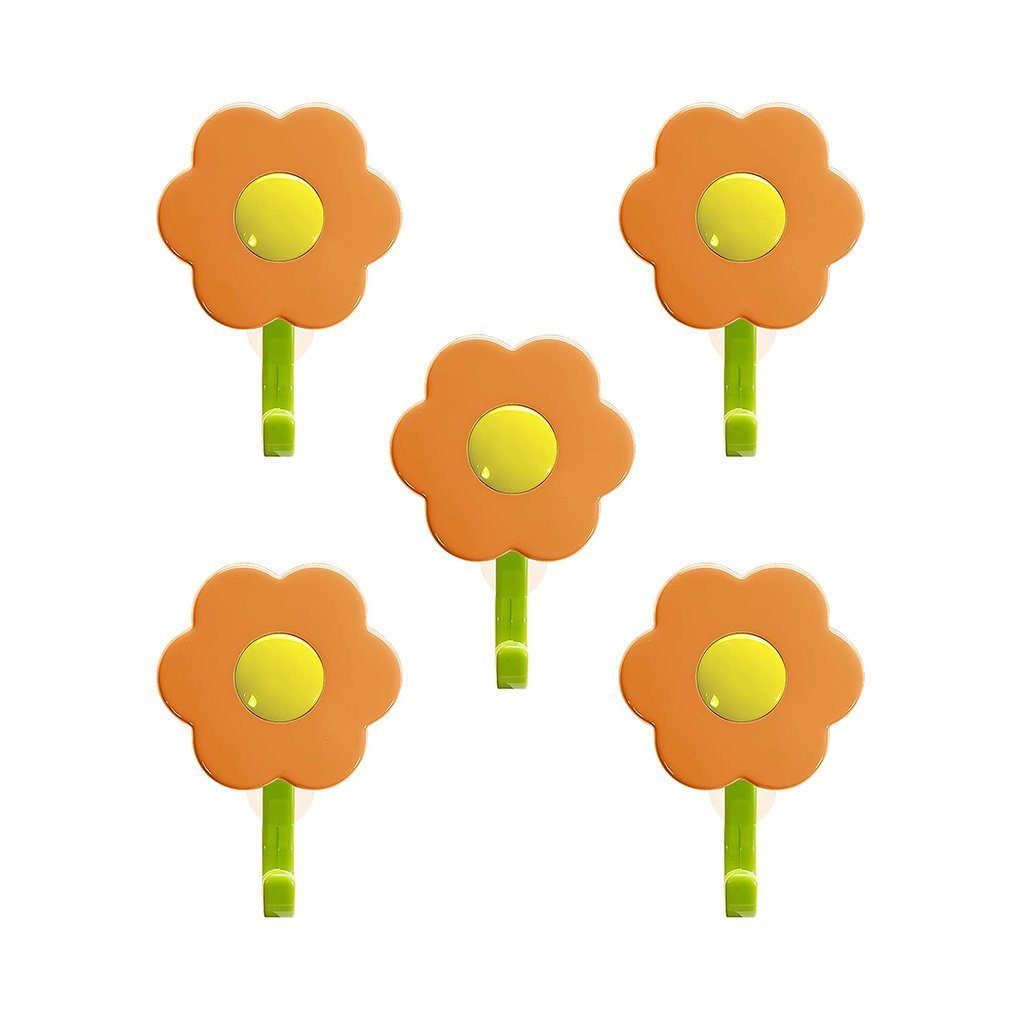 Kochblume Wandhaken »Blumenhaken S«, (Spar-Set, 5-St), Tragkraft bis zu 3,5  kg