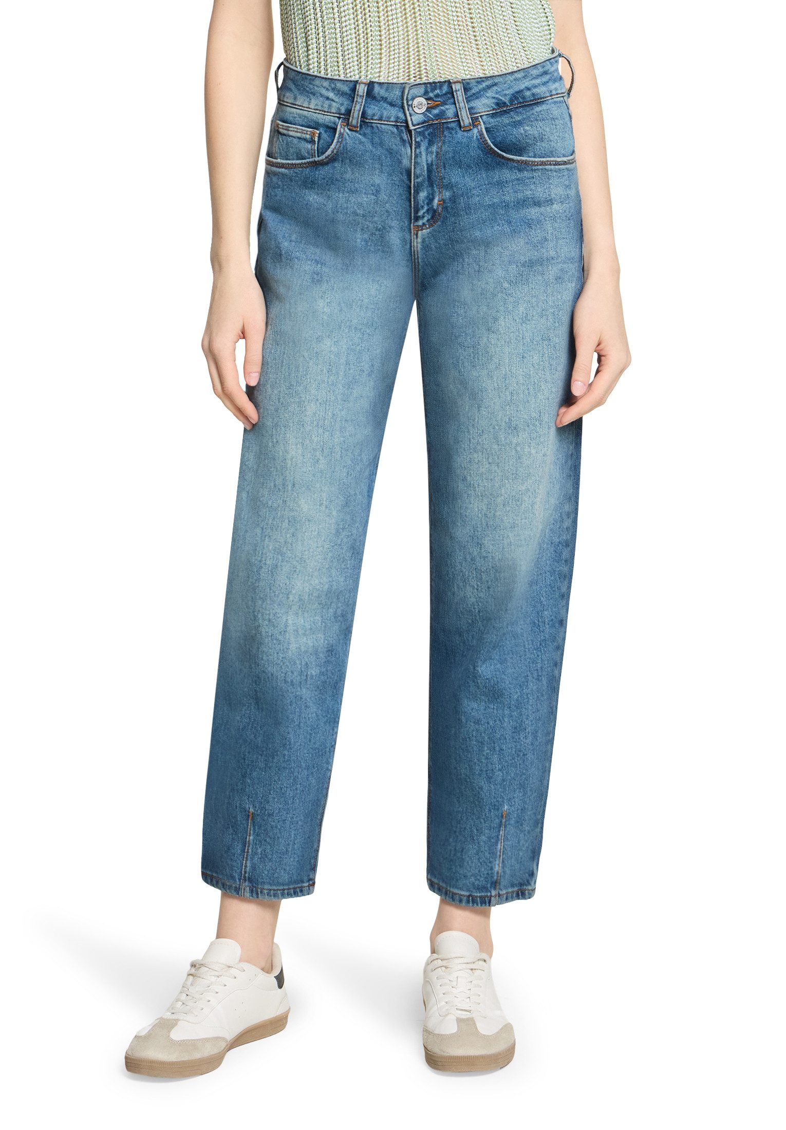 Cartoon Ankle-Jeans Damen mit Waschung günstig online kaufen