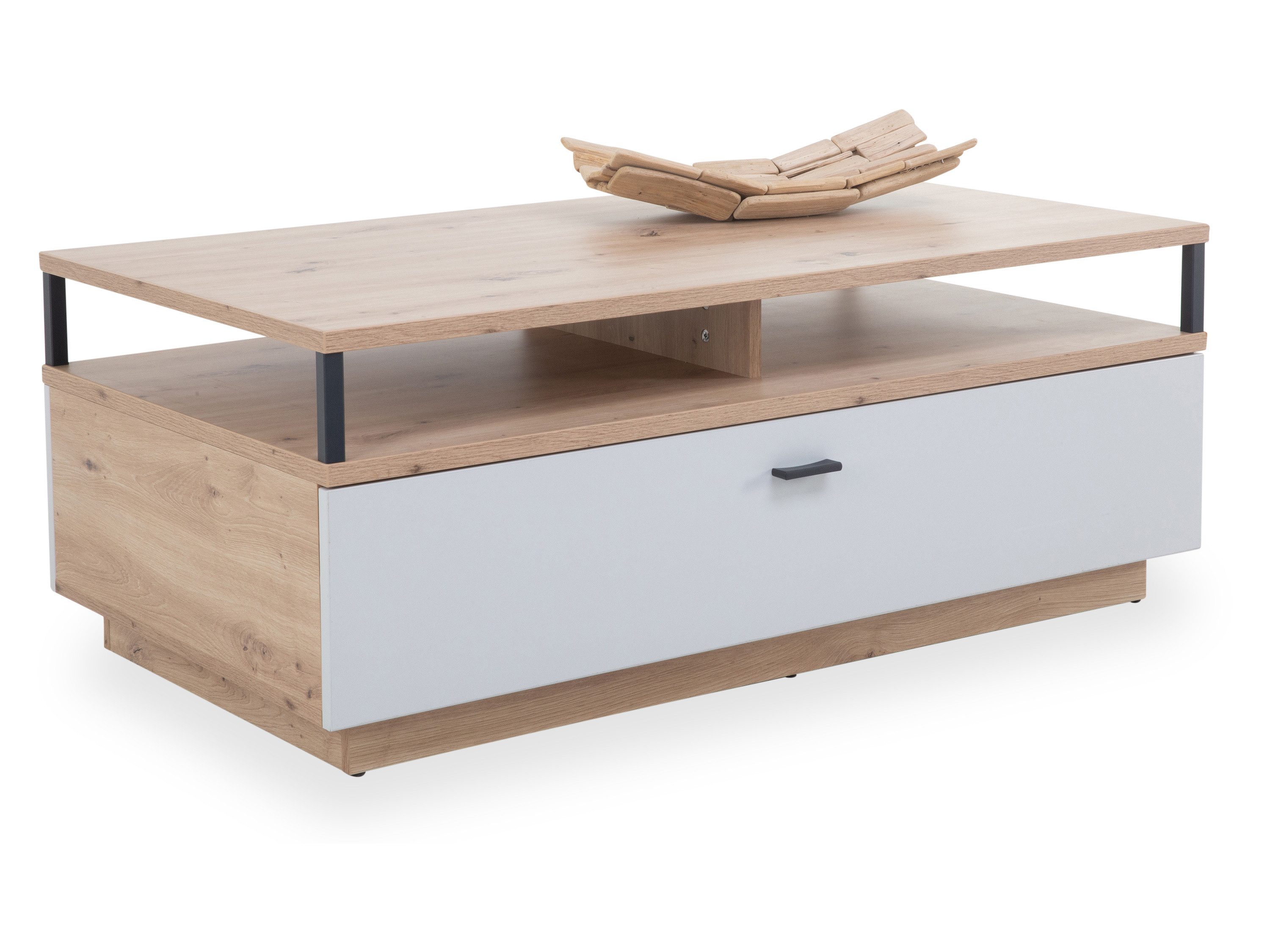 HARPER Couchtisch Couchtisch HARPER IBIZA BHT 115x45x66 cm braun Wohnzimmertisch