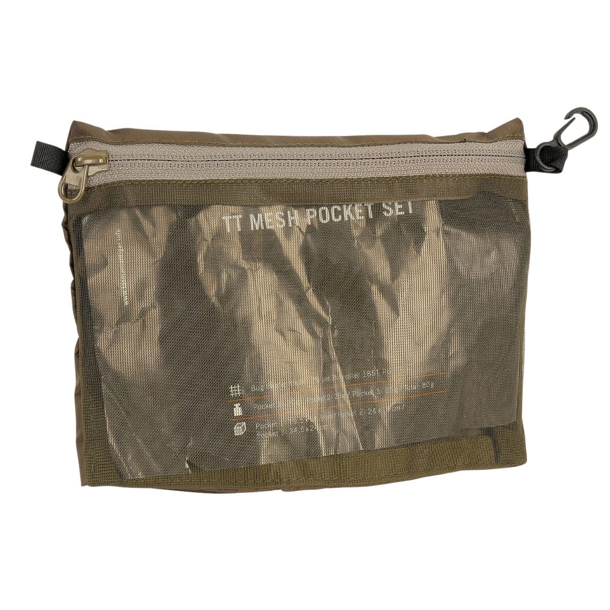 Tasmanian Tiger Umhängetasche 3er Pack Tasmanian Tiger Netztaschen TT Mesh Pocket Set