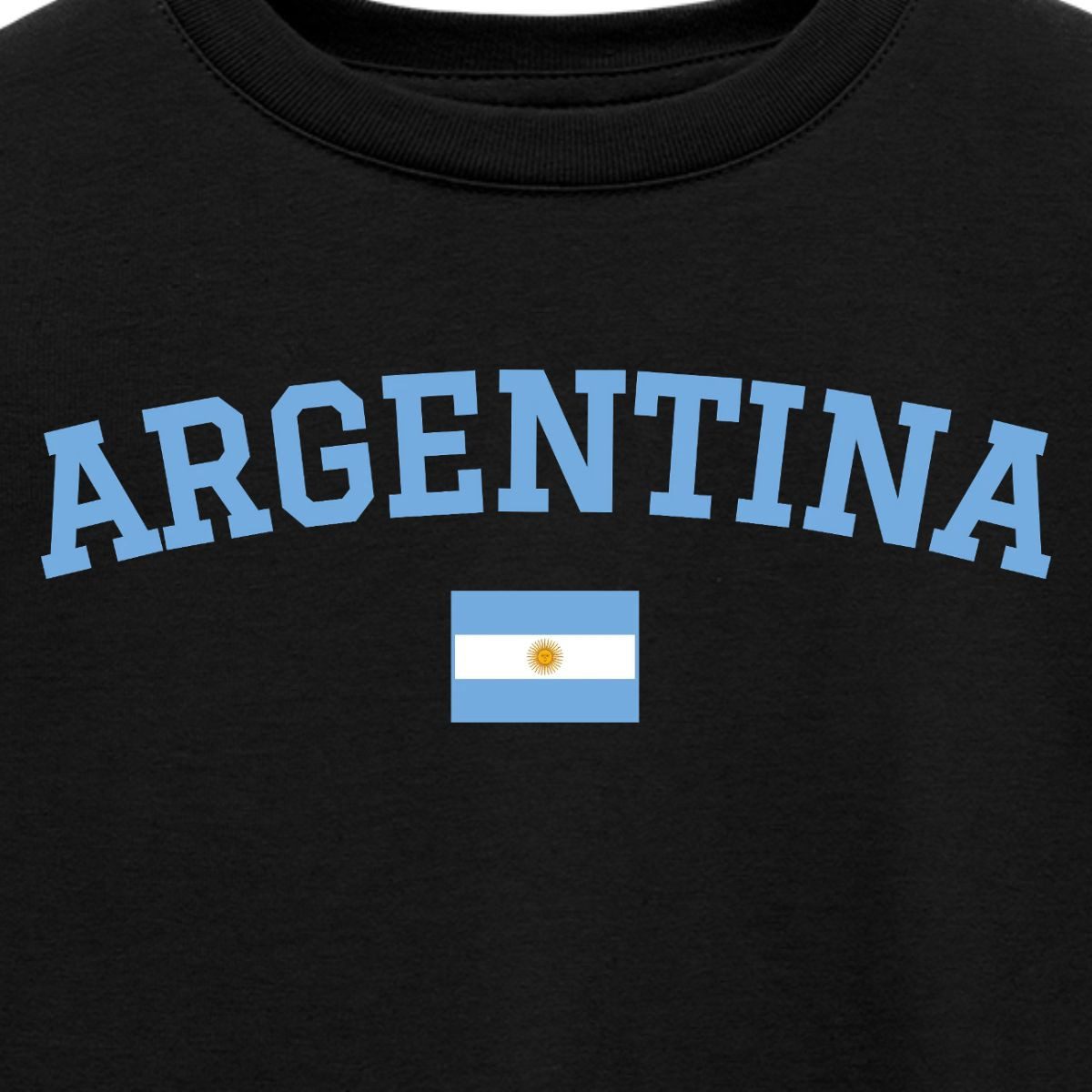 Spreadshirt T-Shirt Argentinien Flagge, Argentinien Fußball Kinder T-Shirt (1-tlg)