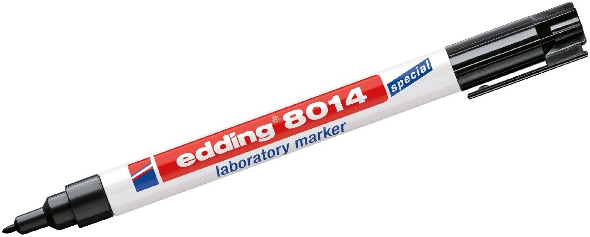 Permanentmarker Laboratory marker edding 8014 ca. 1mm schwarz