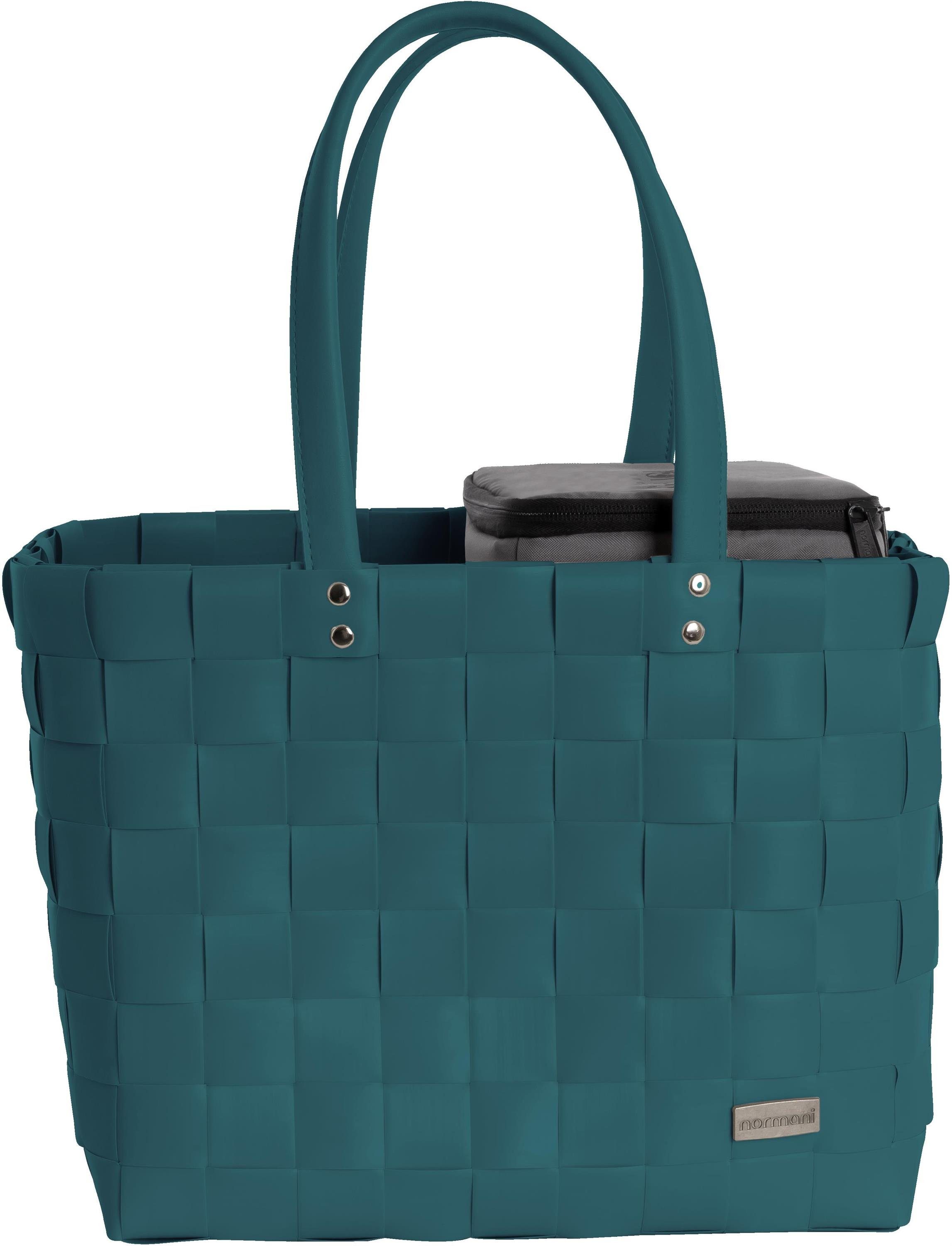 normani Einkaufskorb Einkaufstasche mit kleiner Kühltasche, 20 l, Einkaufstasche mit kleine Kühlbox