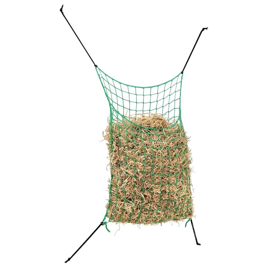 vidaXL Futterspender Heunetze 2 Stk Rechteckig 0,9x1 m PP