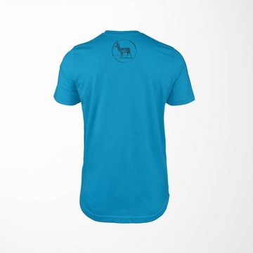 Sinus Art T-Shirt Evolution Herren T-Shirt Gabelbock