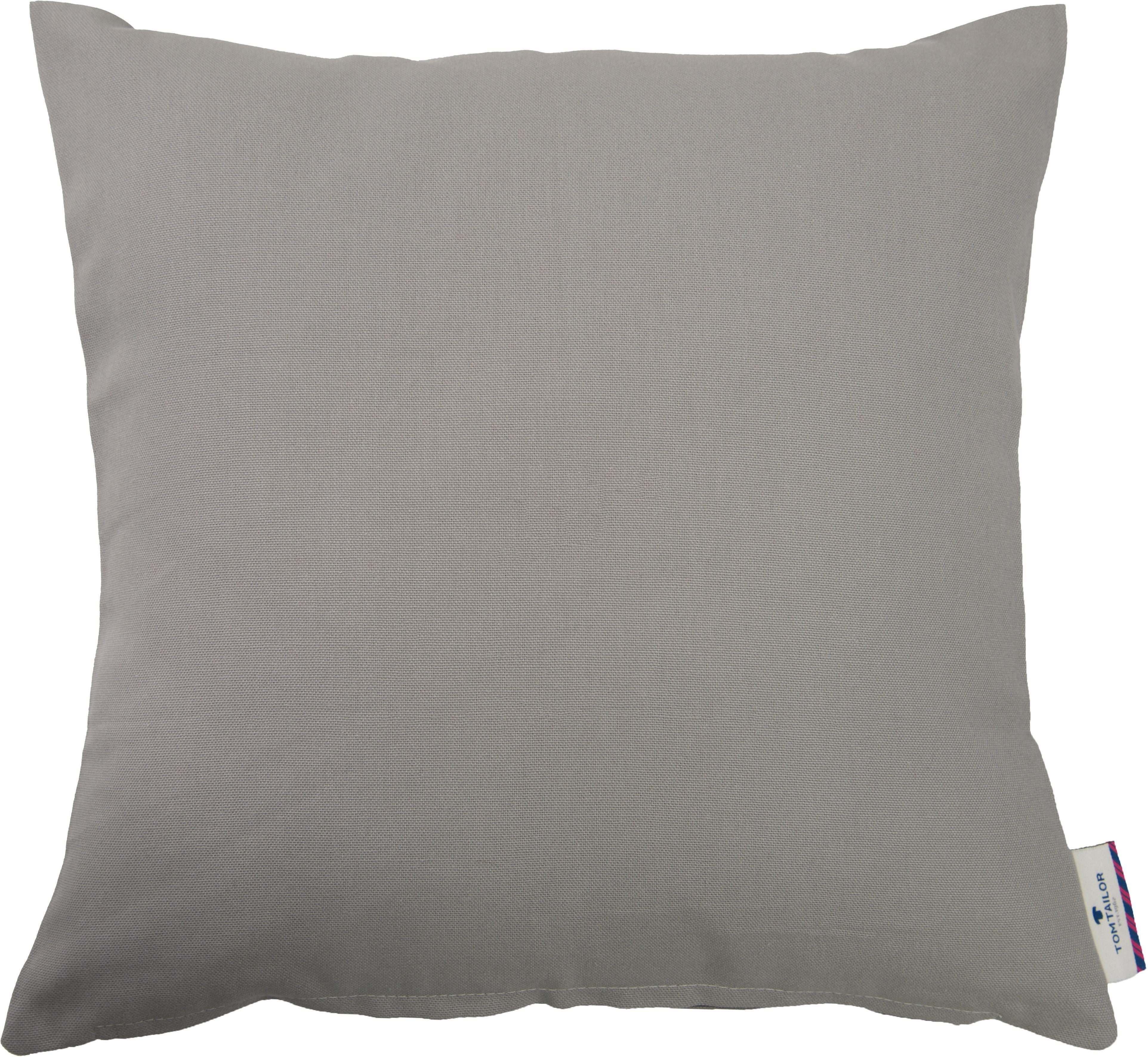 TOM TAILOR HOME Dekokissen Dove, unifarben, Kissenhüllen ohne Füllung, 2er günstig online kaufen